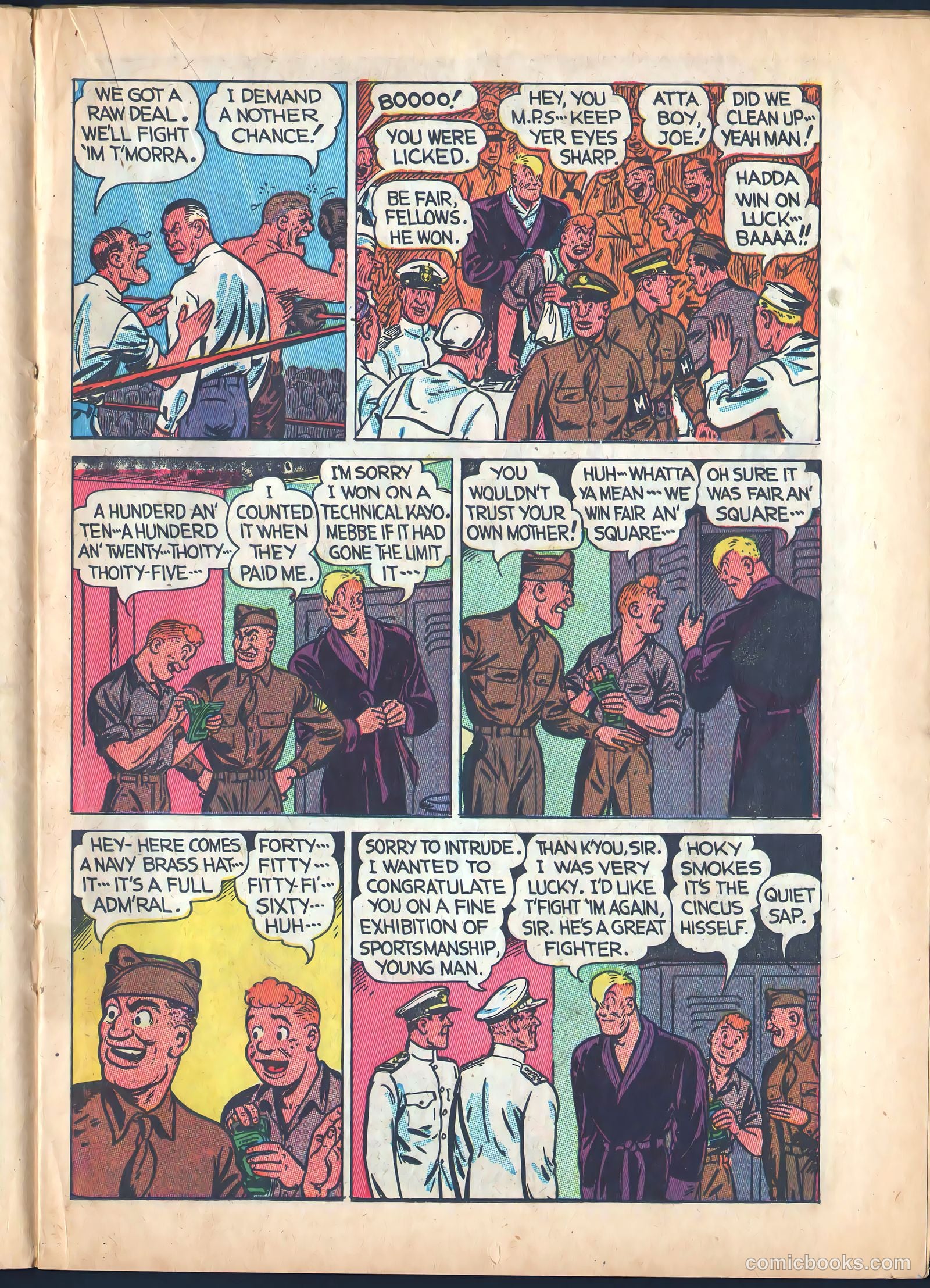 Joe Palooka Comics #7 (1946) — page 23 of 52