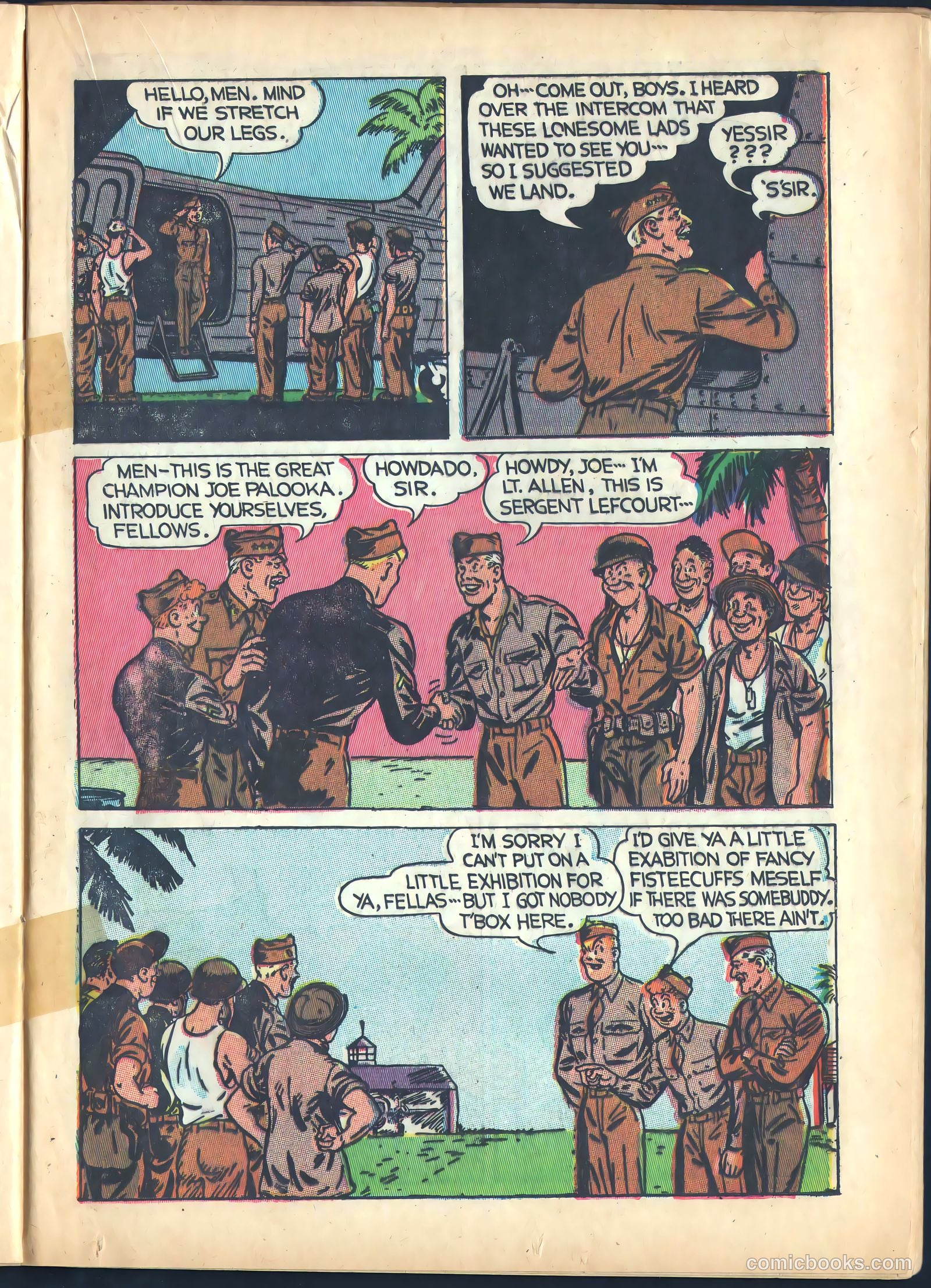 Joe Palooka Comics #7 (1946) — page 29 of 52