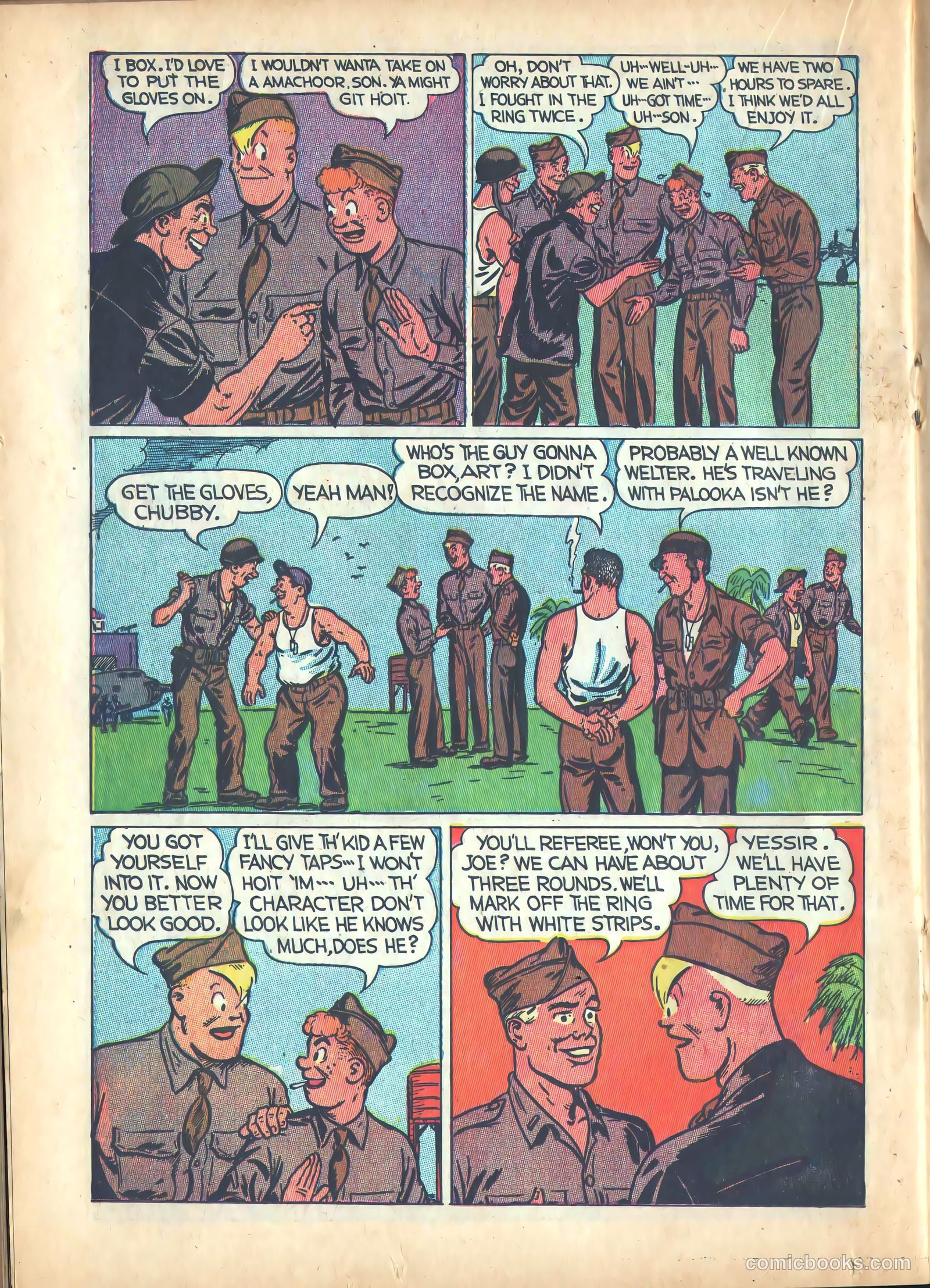 Joe Palooka Comics #7 (1946) — page 30 of 52