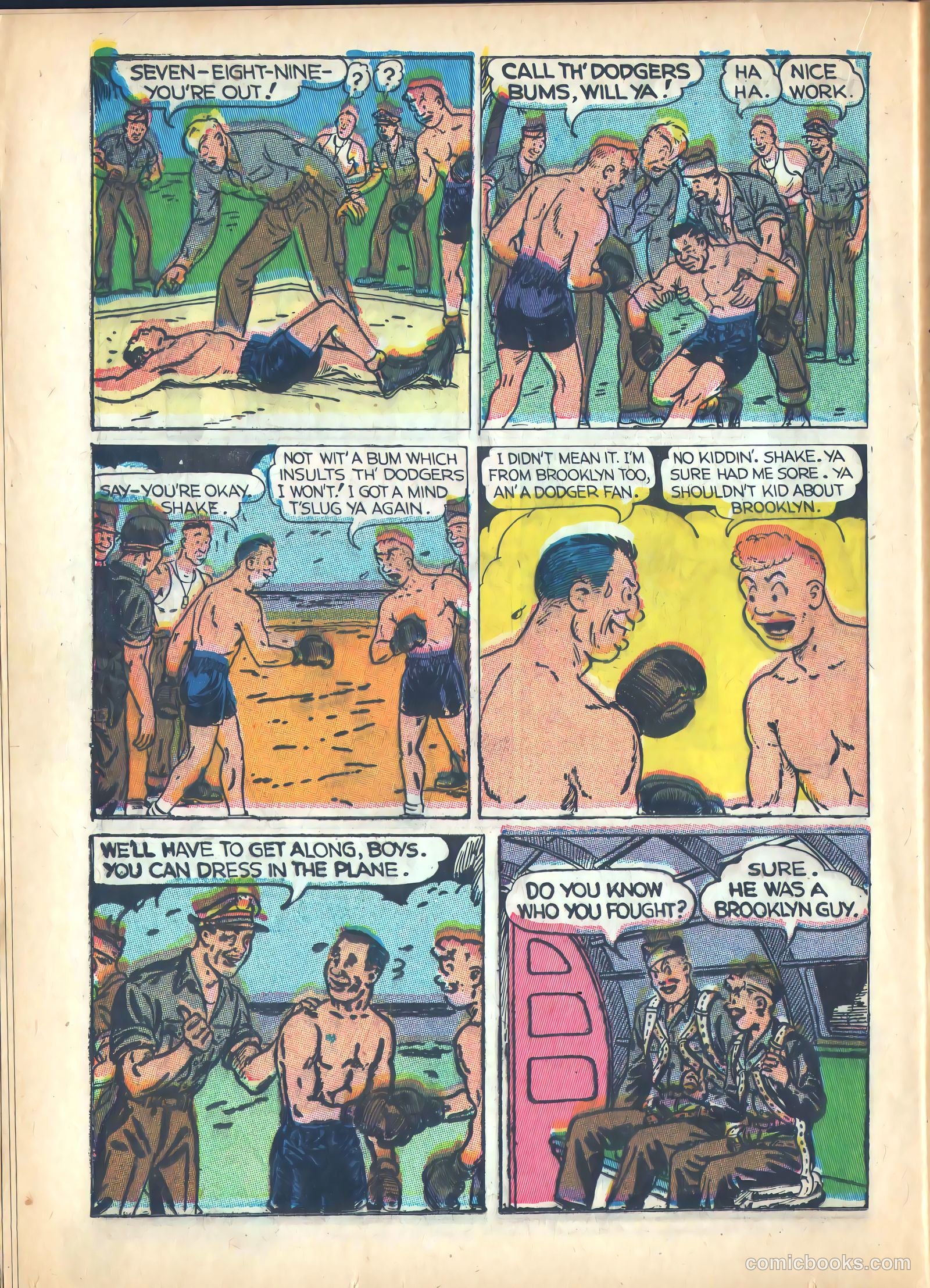 Joe Palooka Comics #7 (1946) — page 34 of 52
