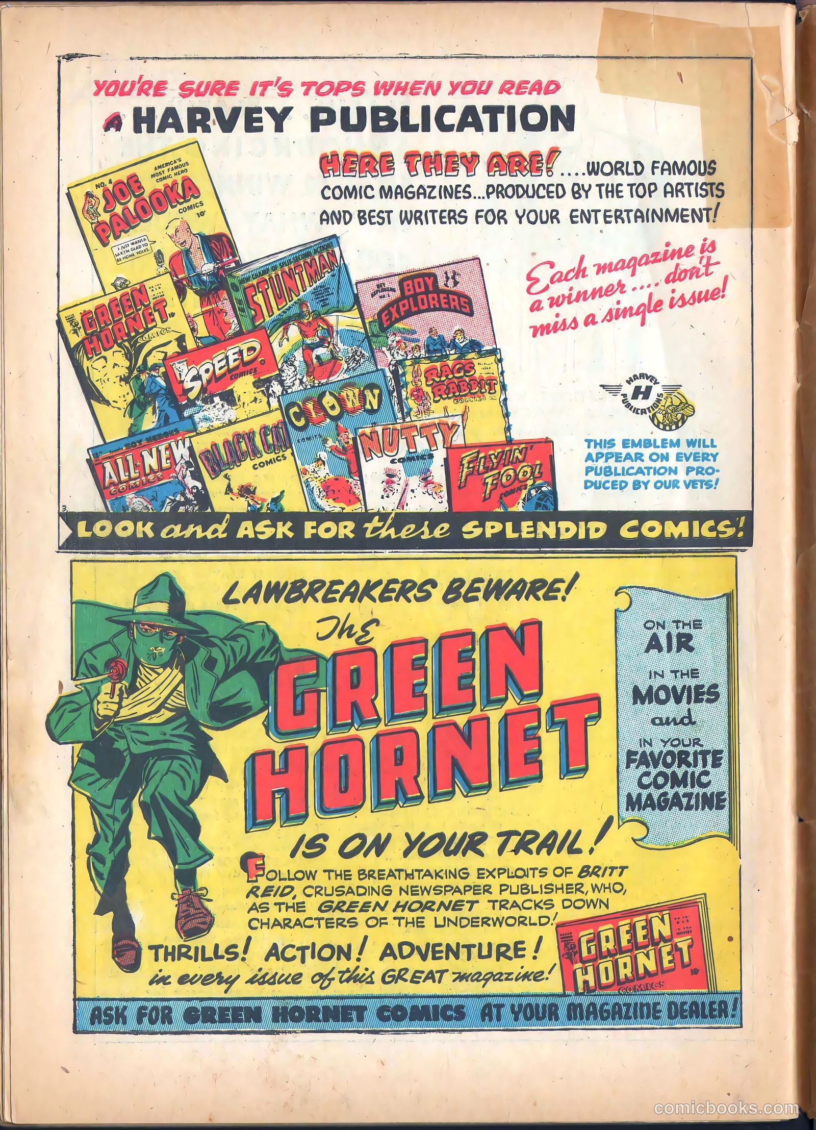 Joe Palooka Comics #7 (1946) — page 50 of 52