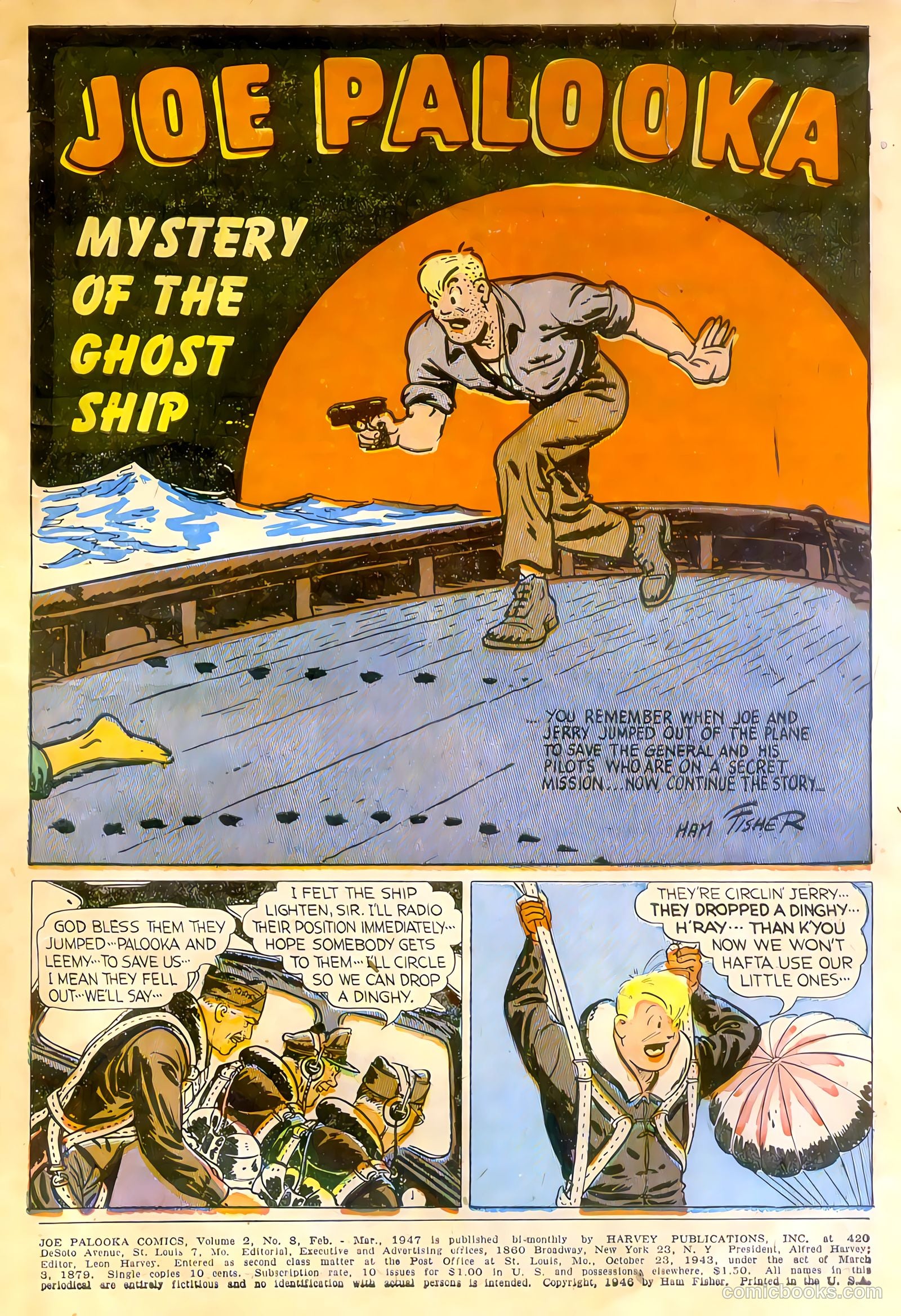Joe Palooka #8 (1947) — page 3 of 52