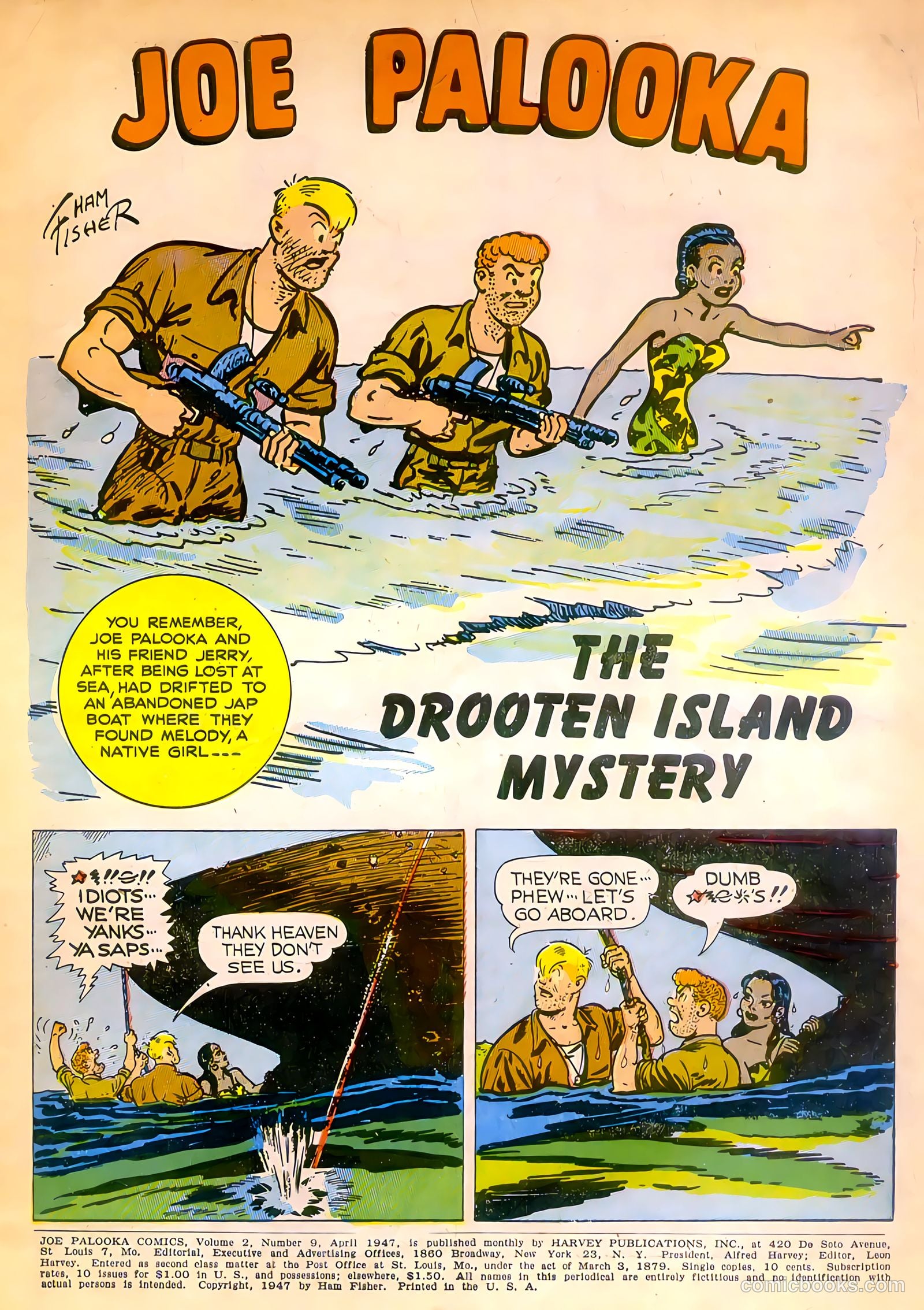Joe Palooka #9 (1947) — page 3 of 52