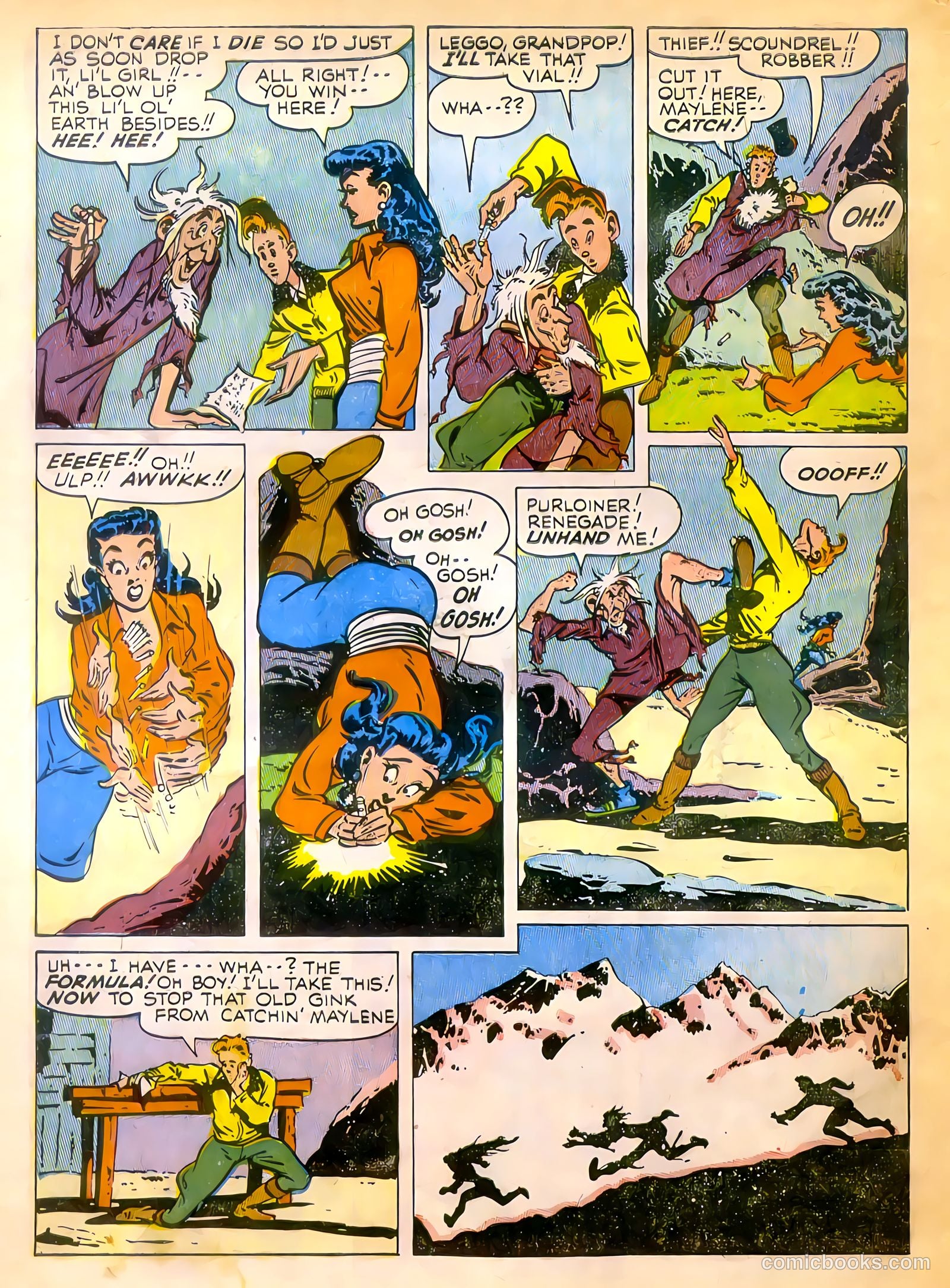 Joe Palooka #9 (1947) — page 46 of 52