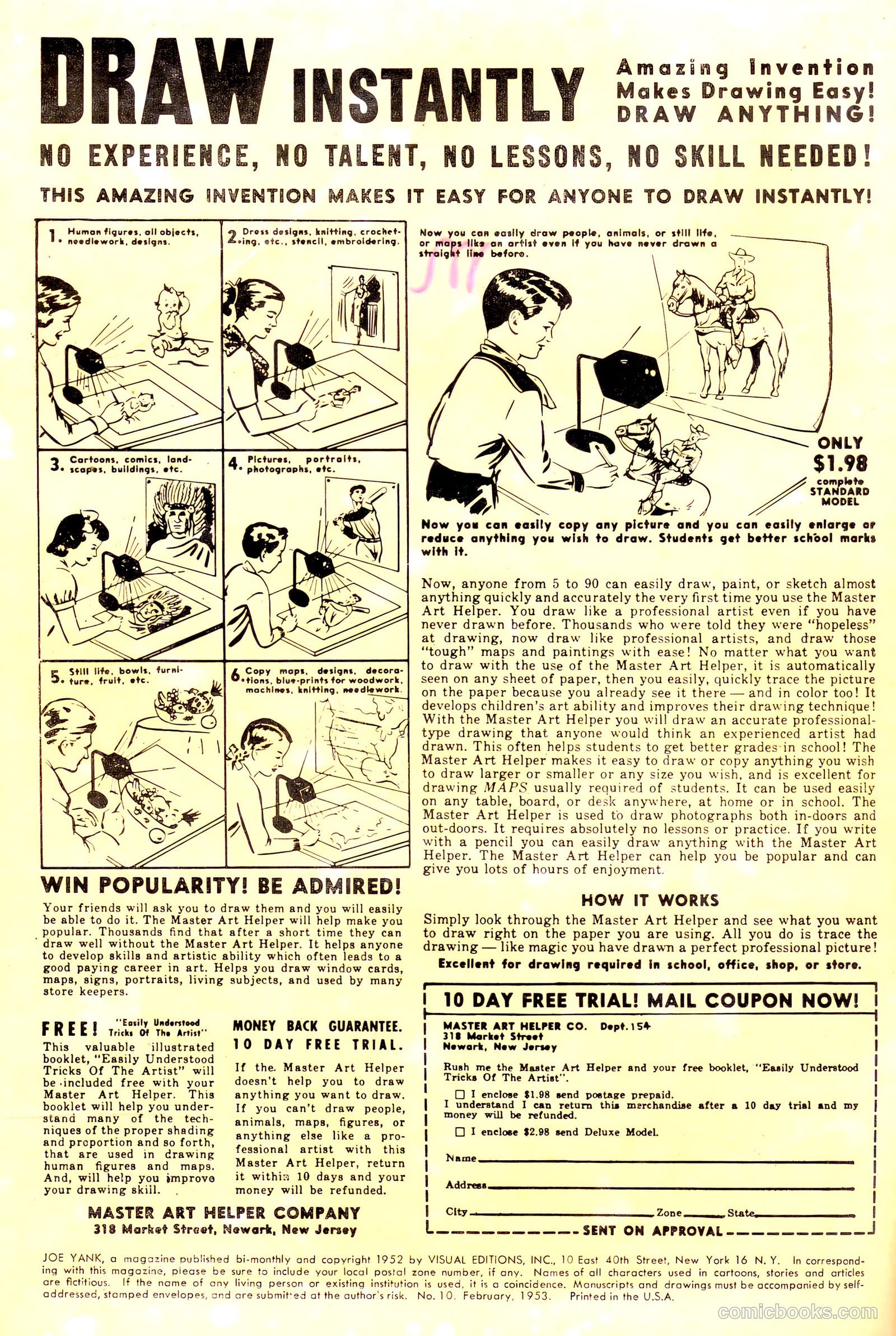 Joe Yank #10 (1953) — page 2 of 36