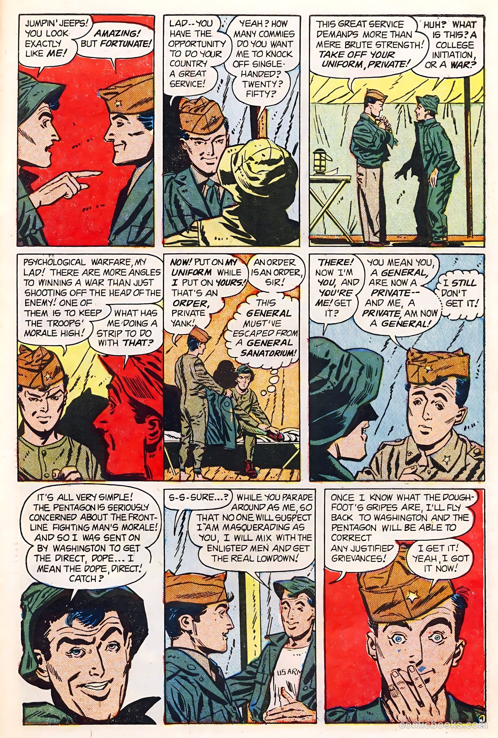Joe Yank #10 (1953) — page 31 of 36