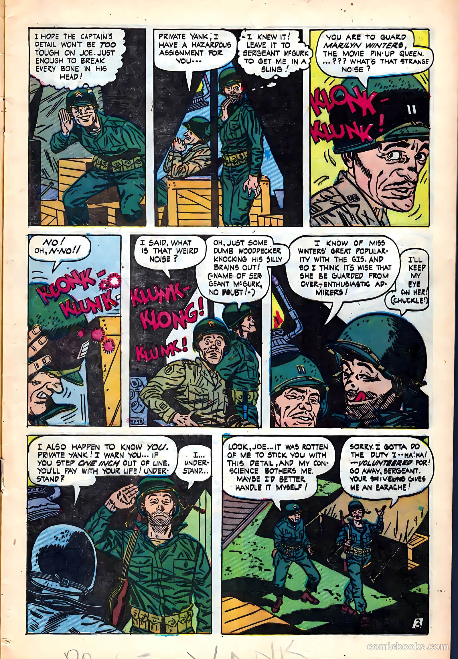 Joe Yank #11 (1953) — page 5 of 36