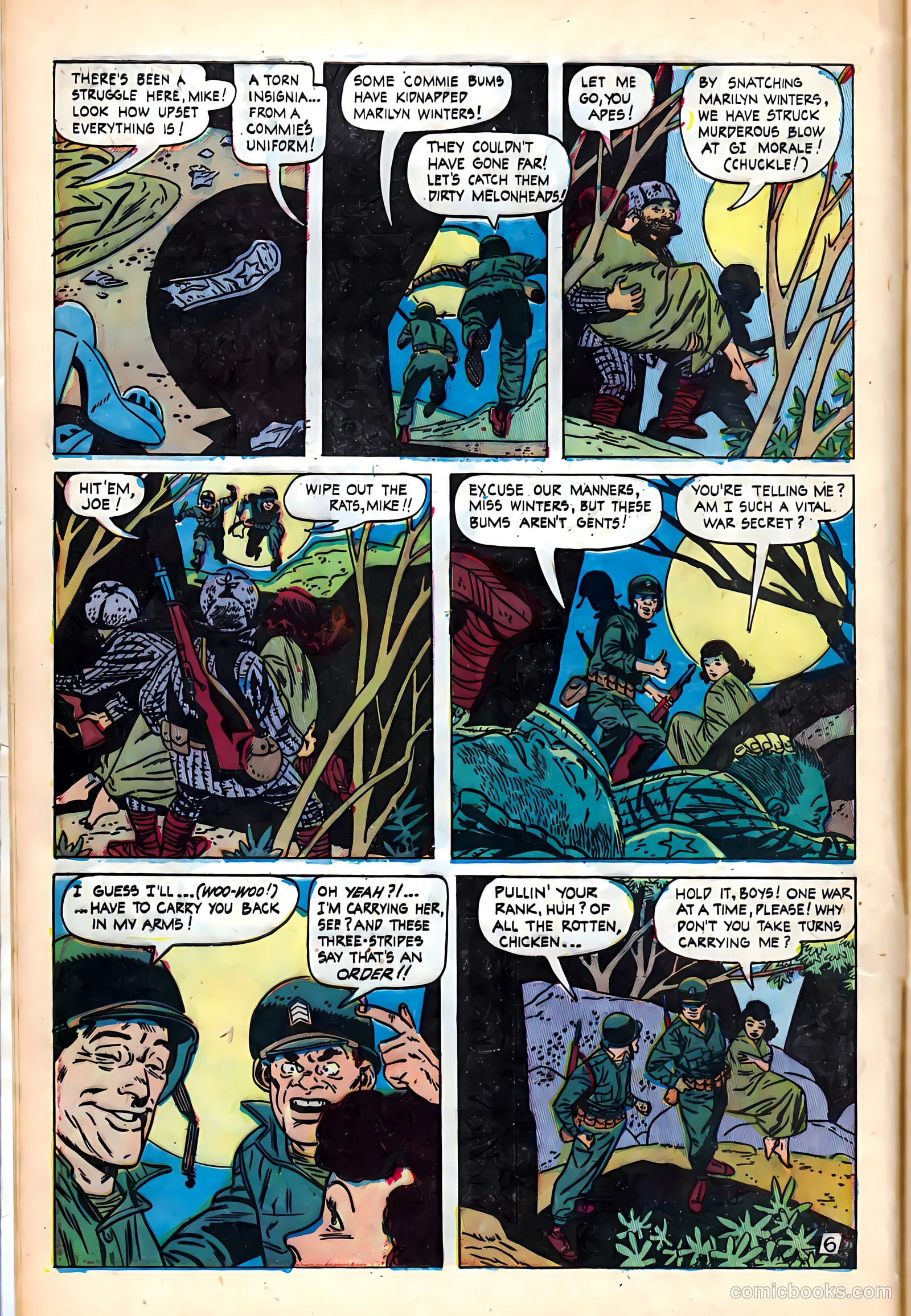 Joe Yank #11 (1953) — page 8 of 36