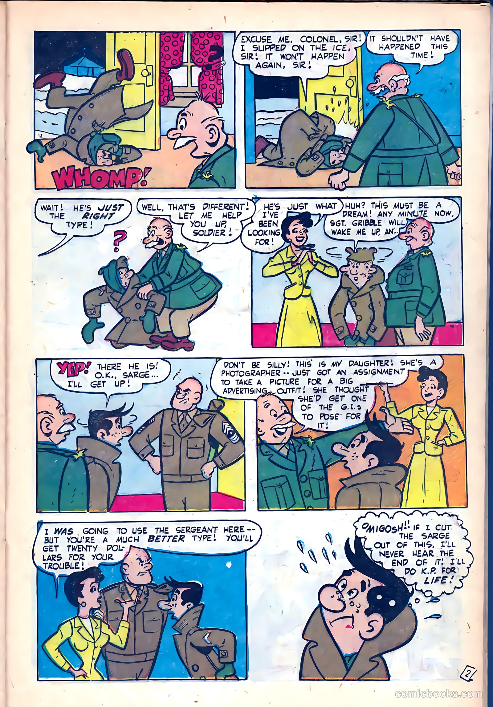 Joe Yank #11 (1953) — page 21 of 36