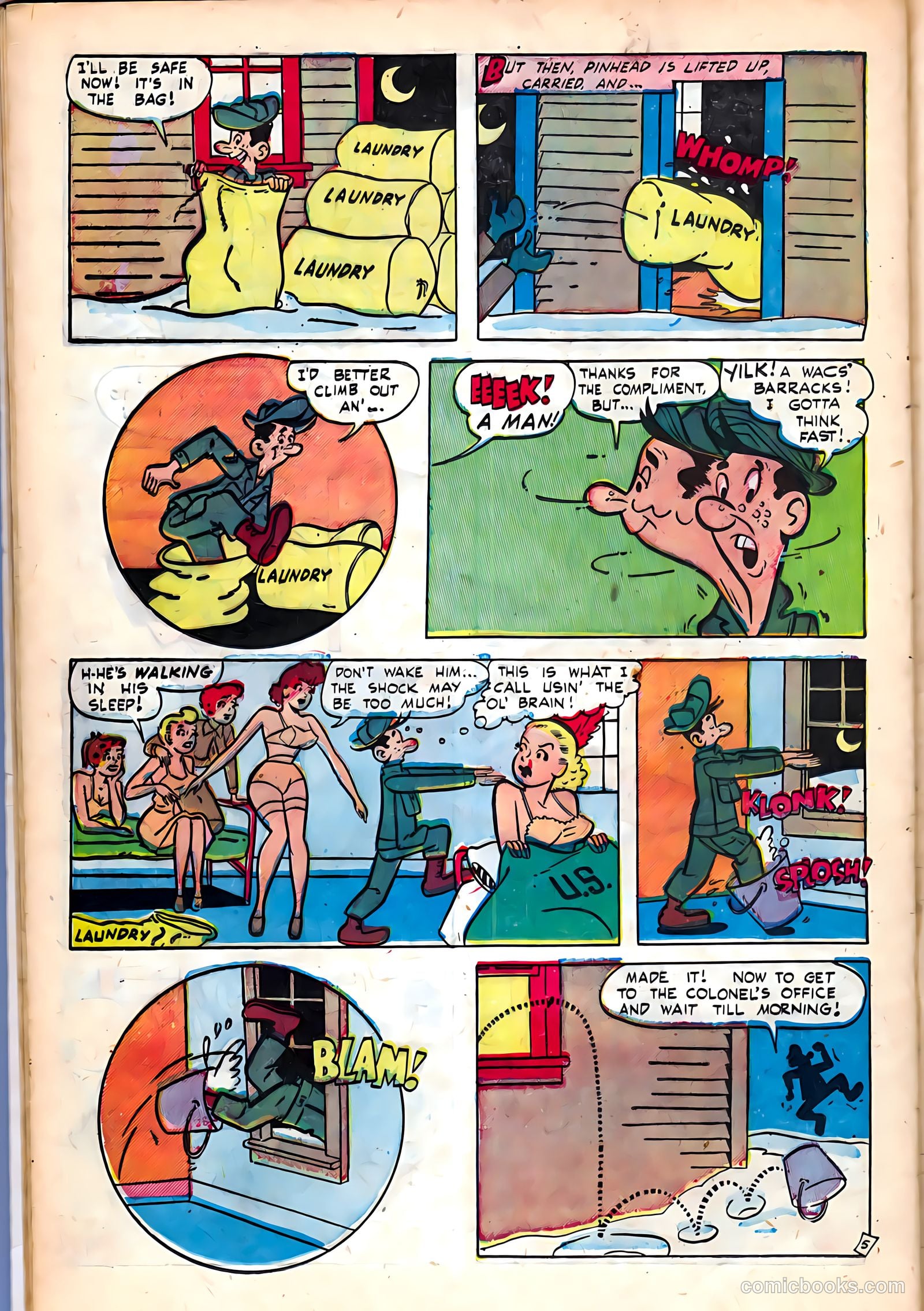 Joe Yank #11 (1953) — page 24 of 36