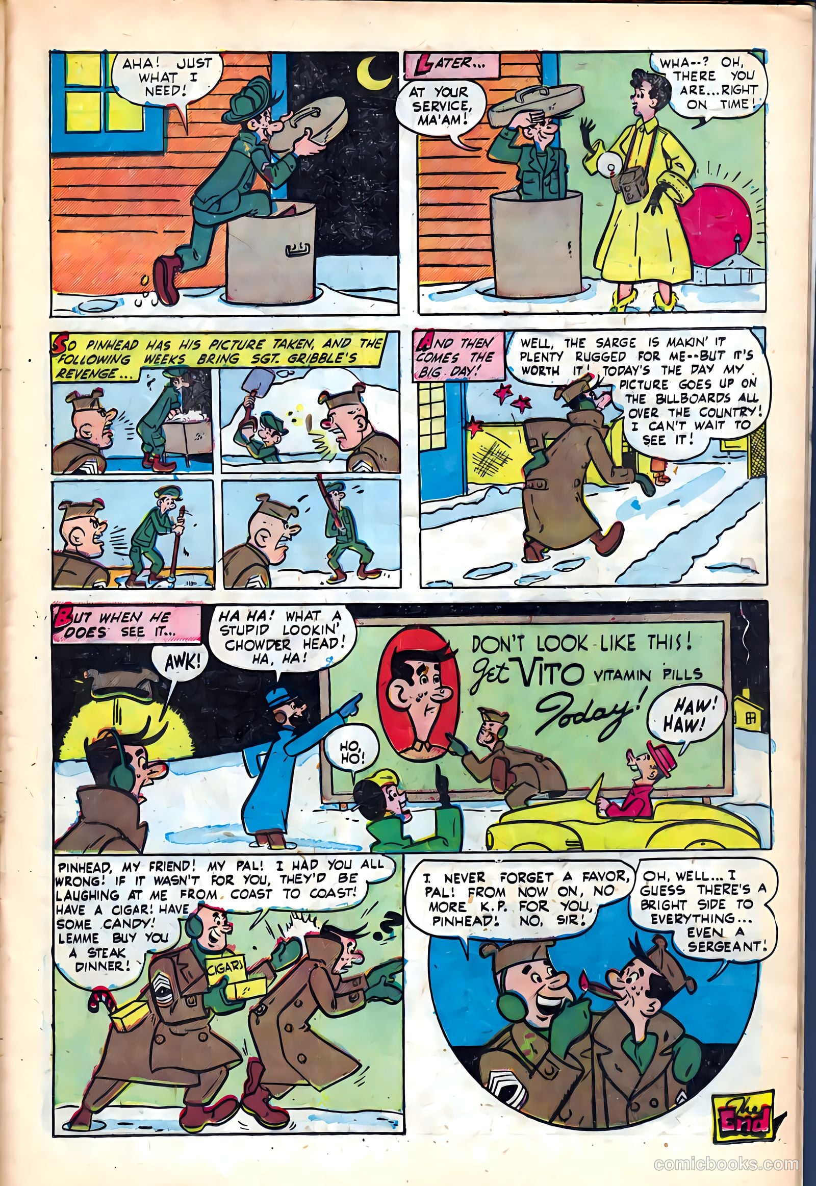 Joe Yank #11 (1953) — page 25 of 36