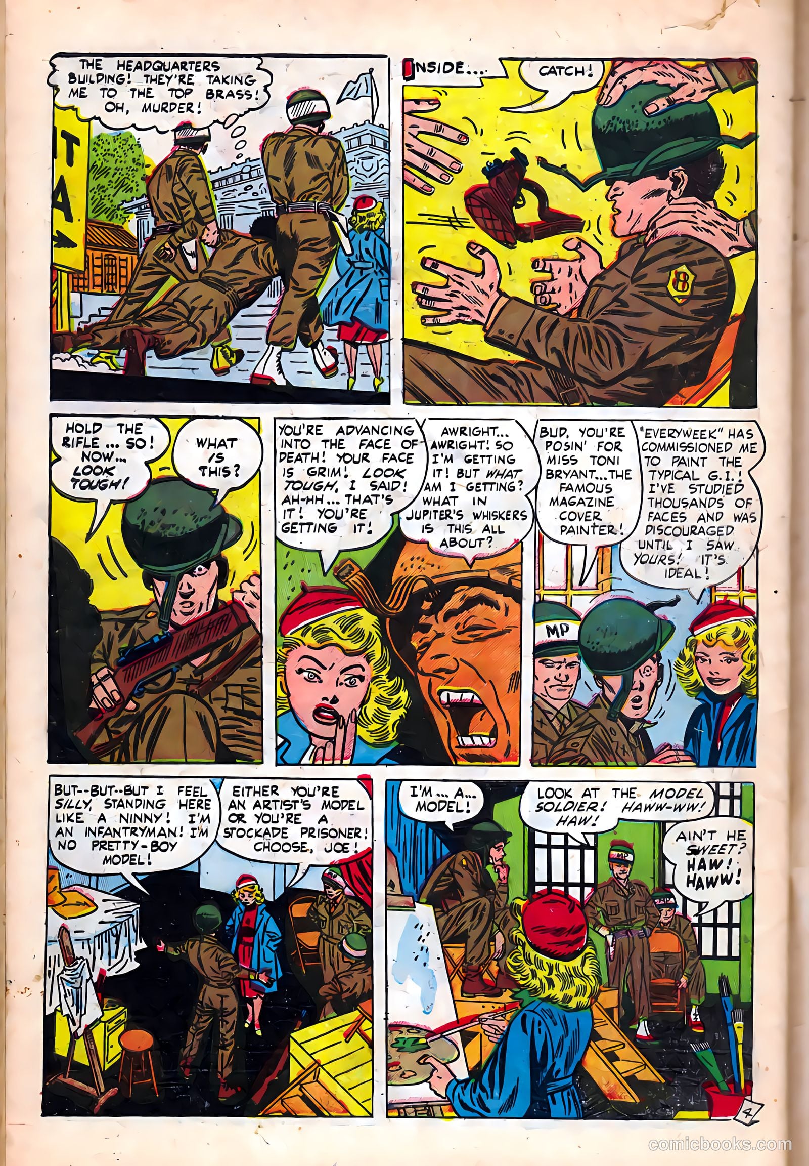 Joe Yank #11 (1953) — page 30 of 36