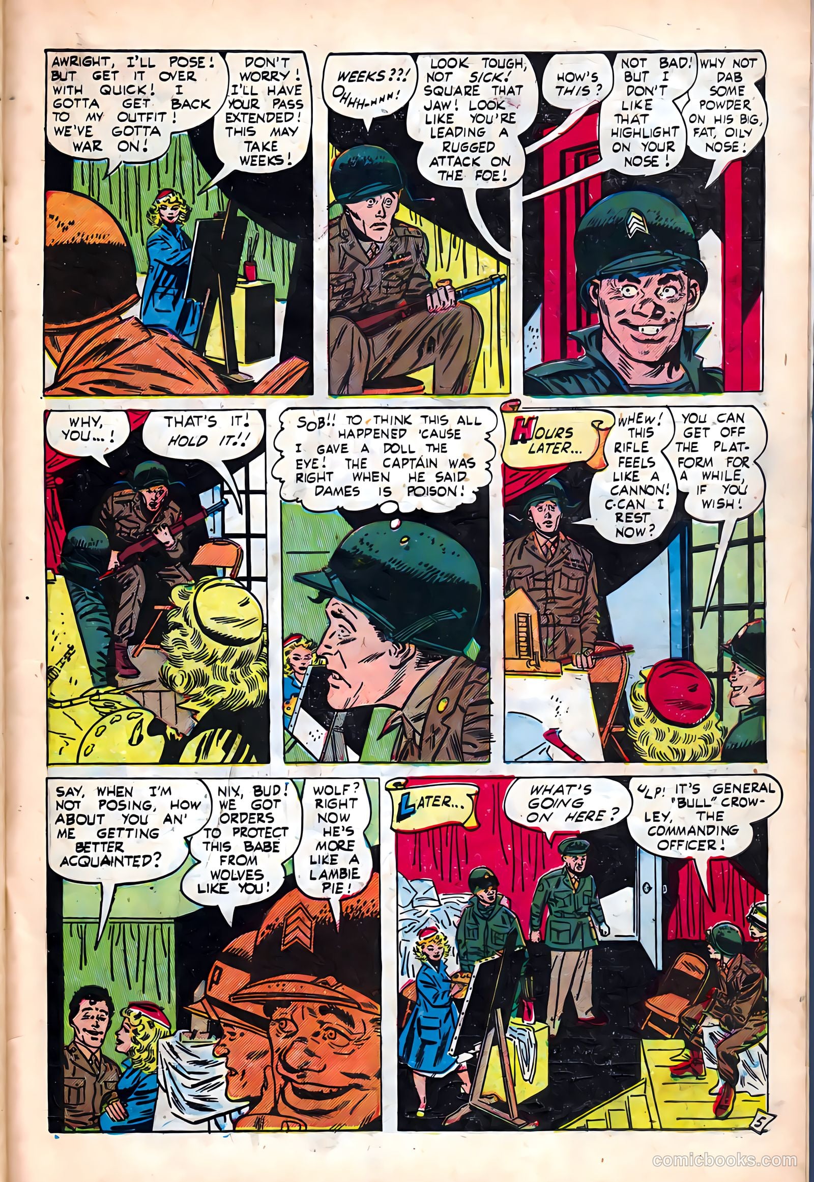 Joe Yank #11 (1953) — page 31 of 36