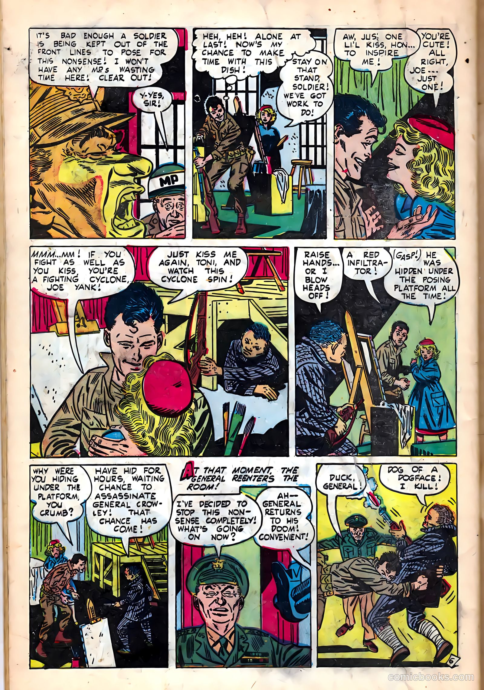 Joe Yank #11 (1953) — page 32 of 36