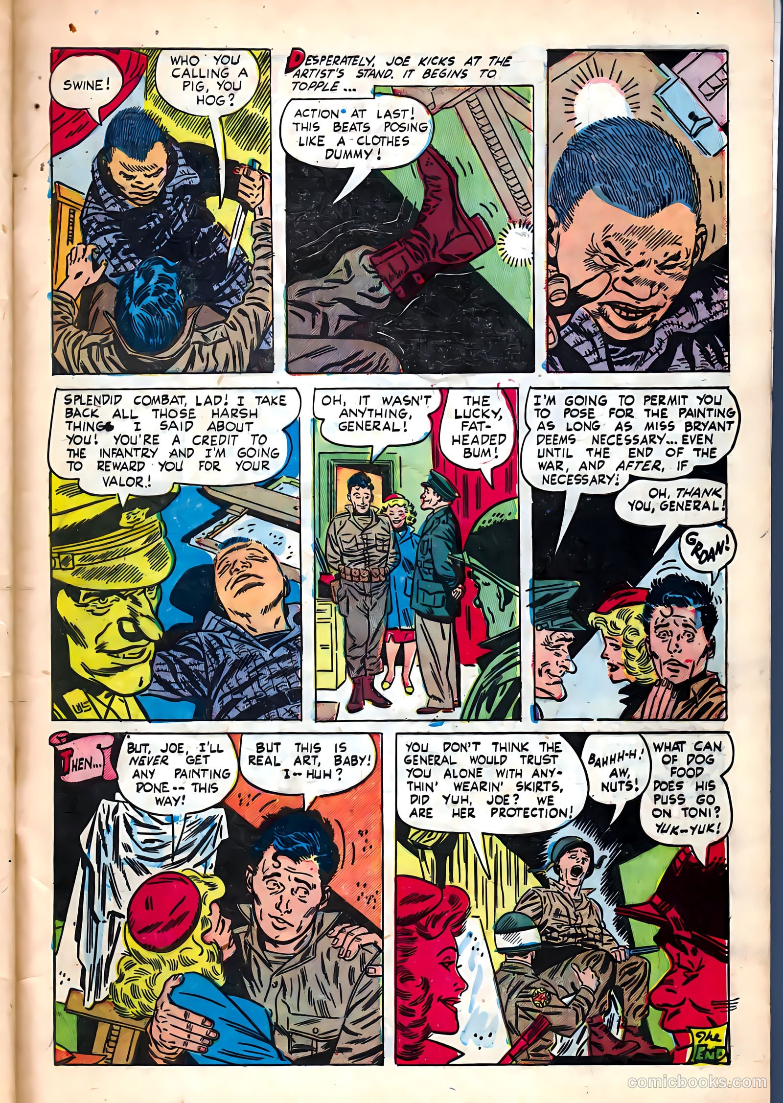 Joe Yank #11 (1953) — page 33 of 36