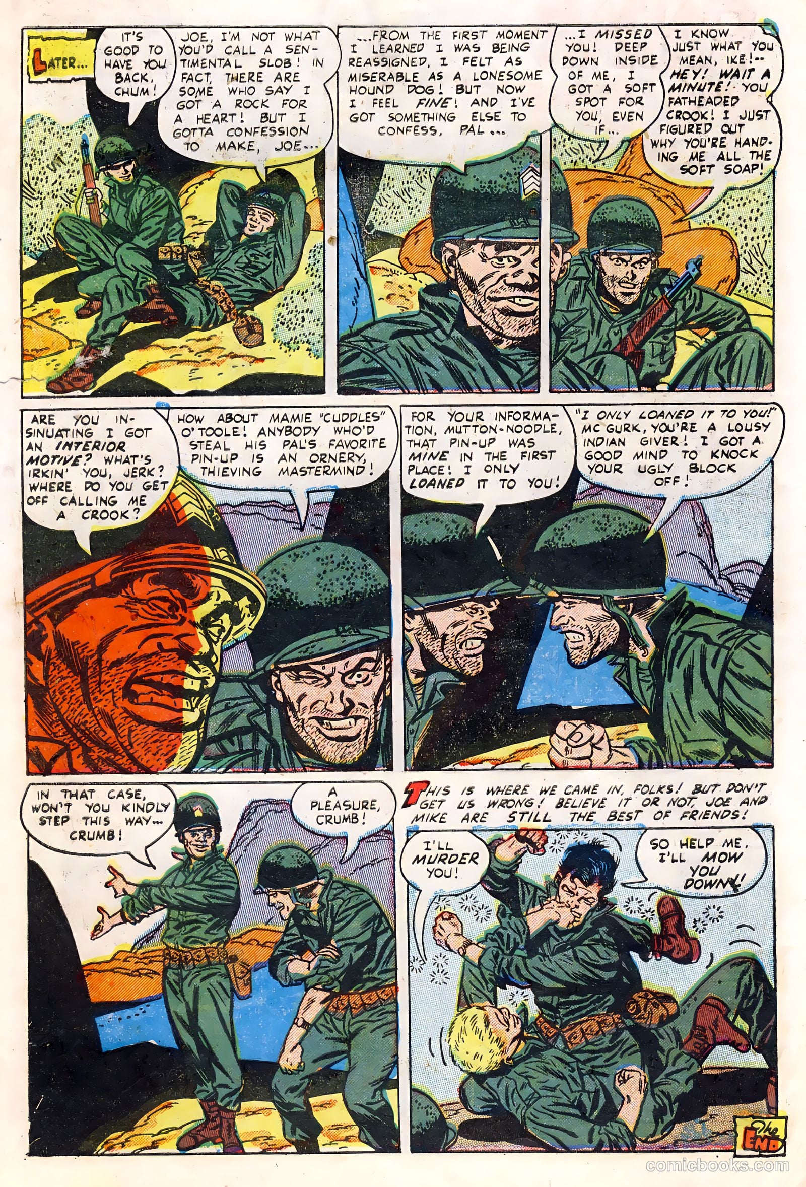 Joe Yank #12 (1953) — page 10 of 36