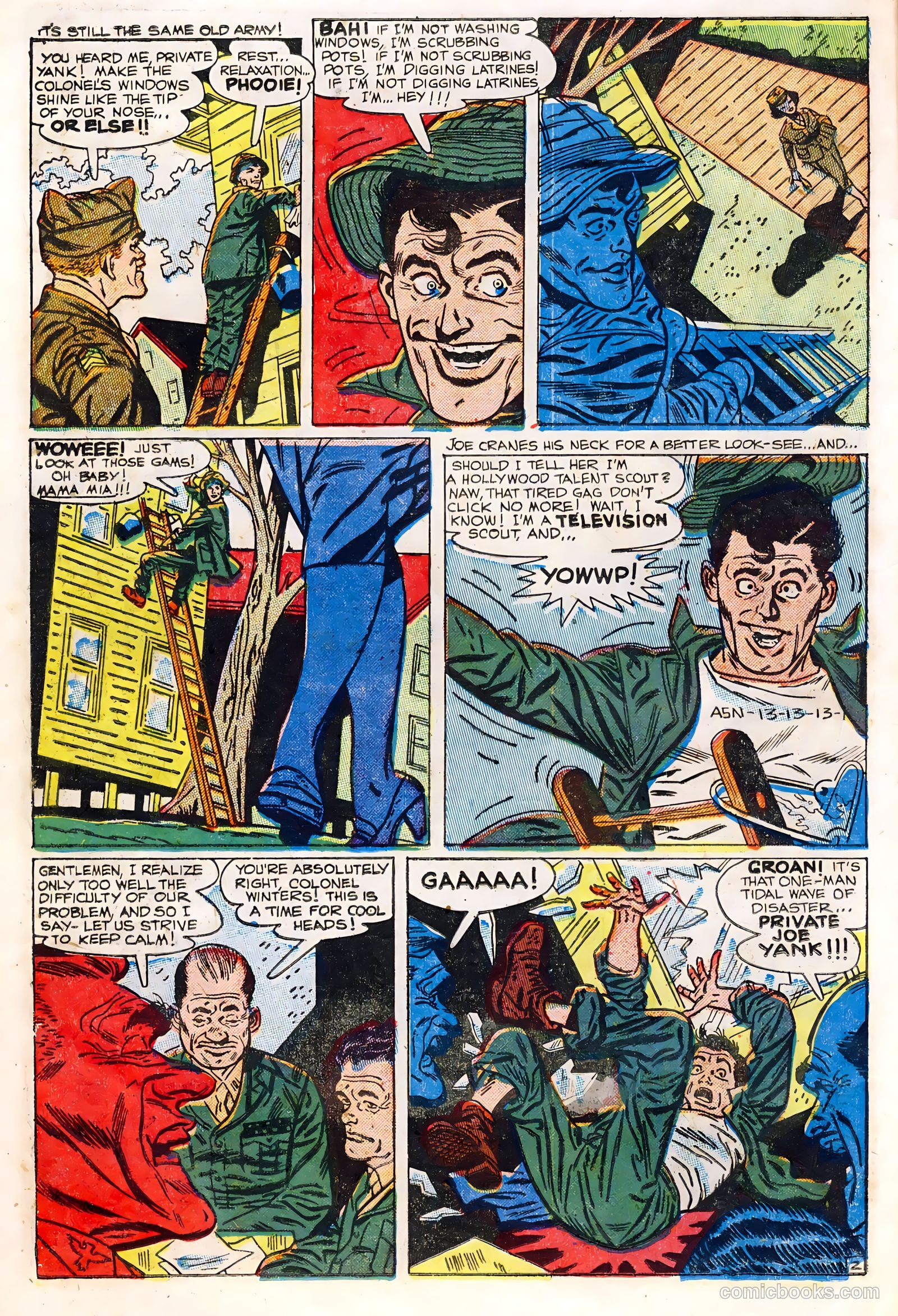Joe Yank #12 (1953) — page 14 of 36