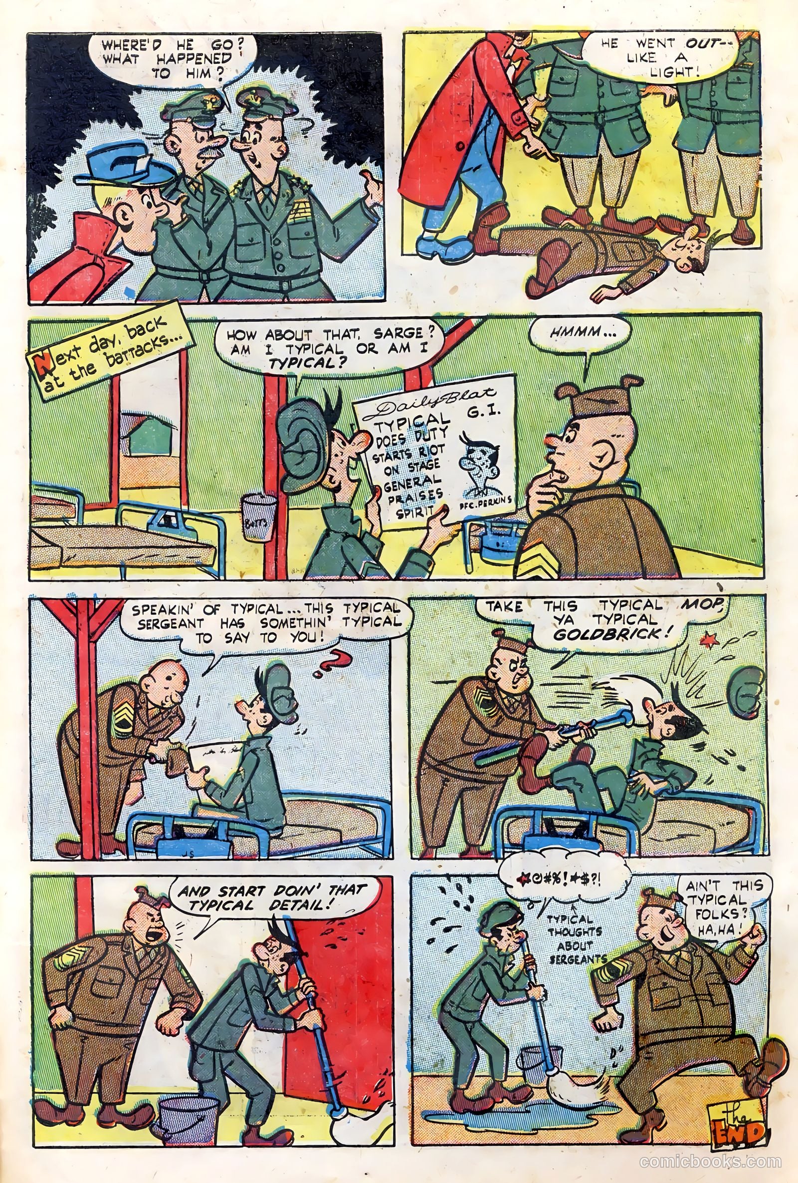 Joe Yank #12 (1953) — page 27 of 36