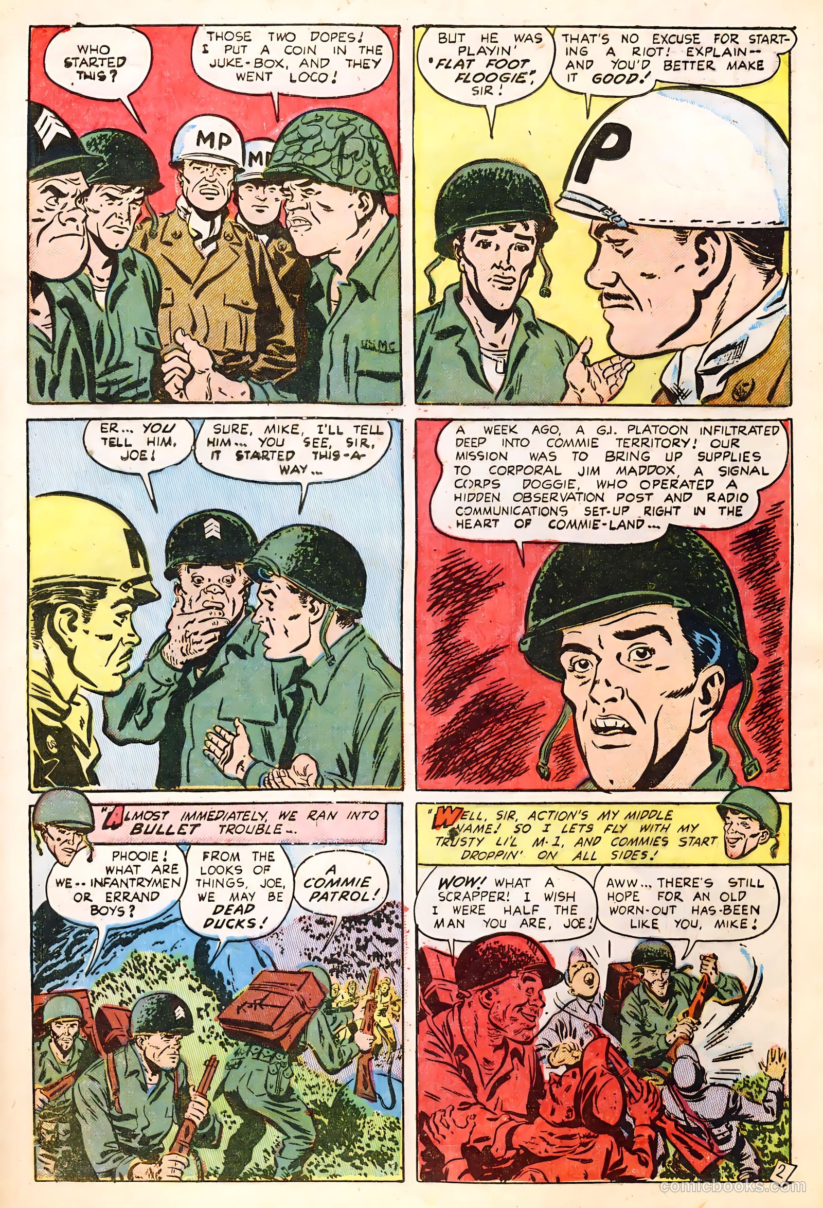Joe Yank #13 (1953) — page 4 of 36