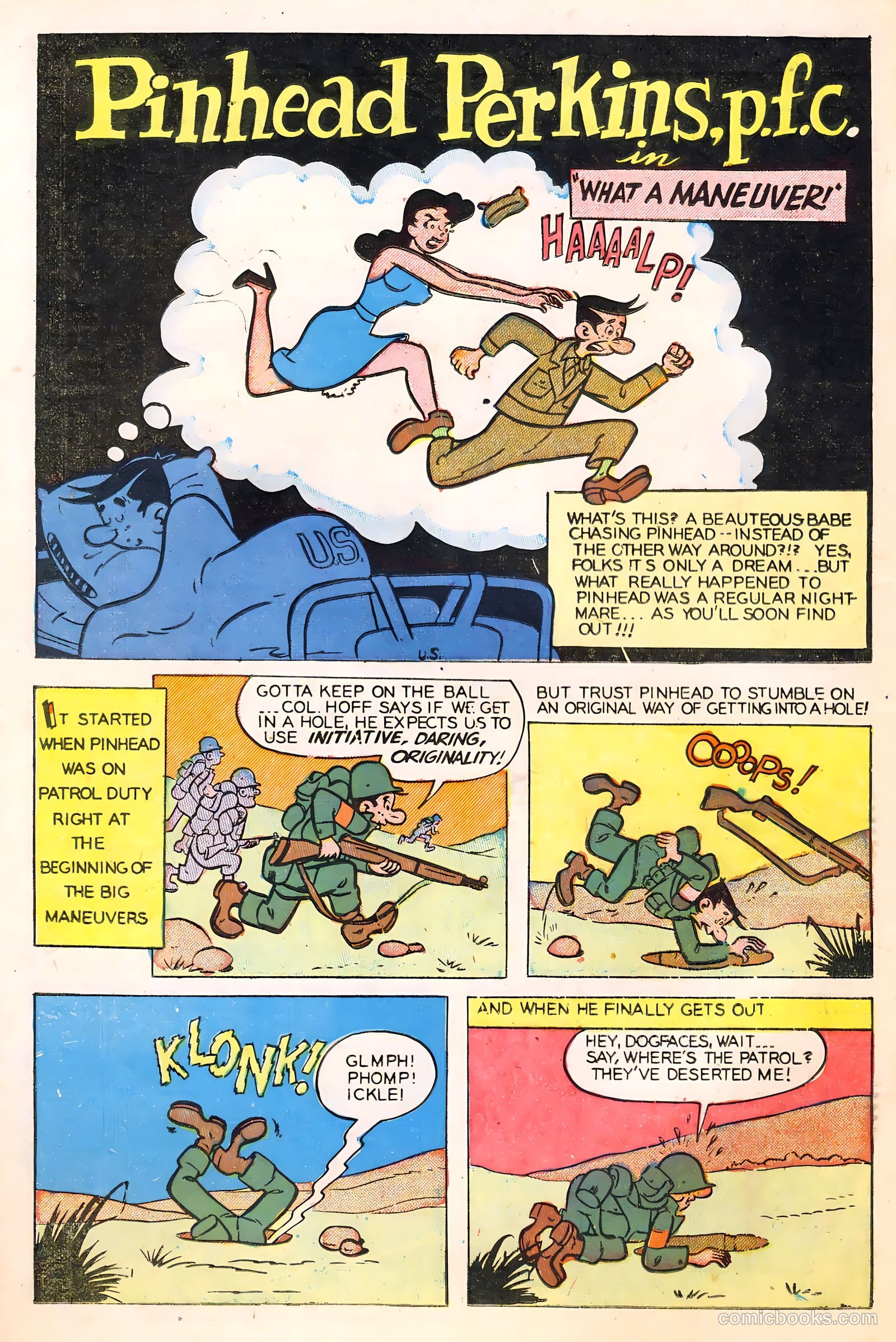 Joe Yank #13 (1953) — page 22 of 36