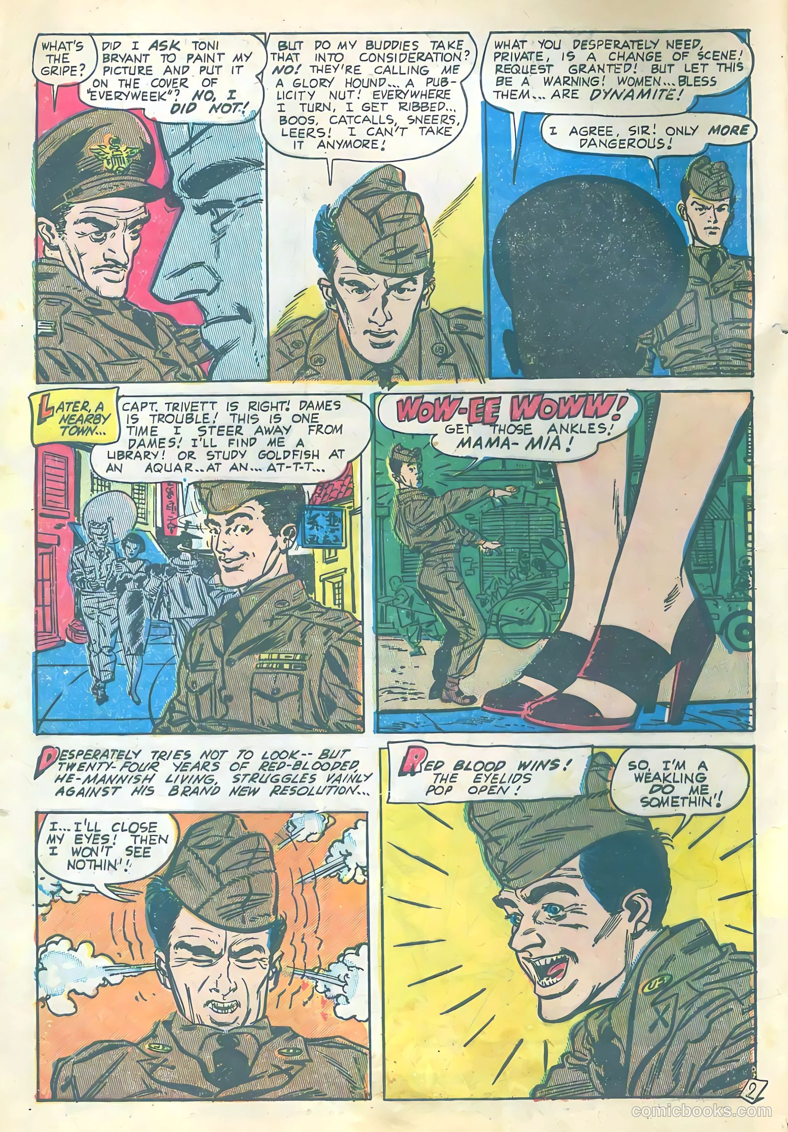 Joe Yank #14 (1954) — page 4 of 36