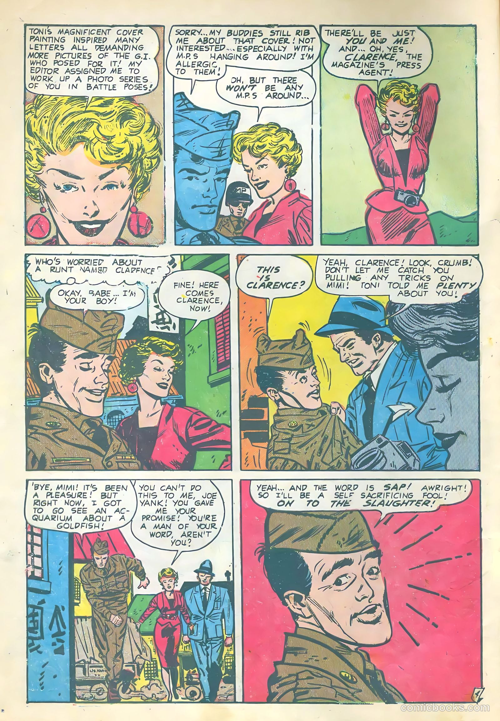 Joe Yank #14 (1954) — page 6 of 36
