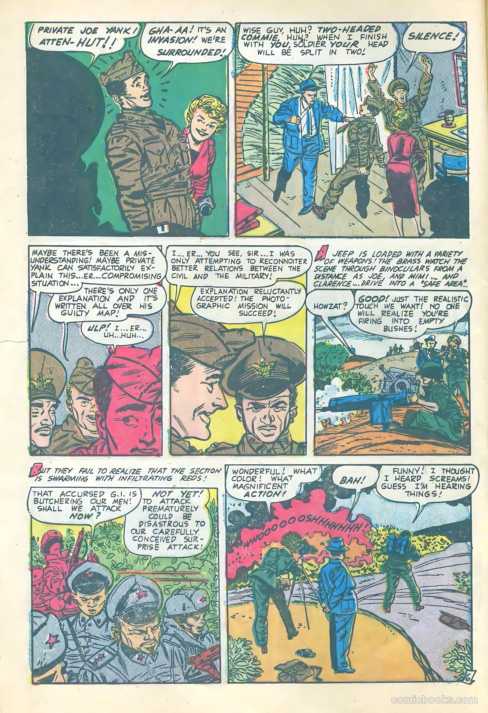 Joe Yank #14 (1954) — page 8 of 36