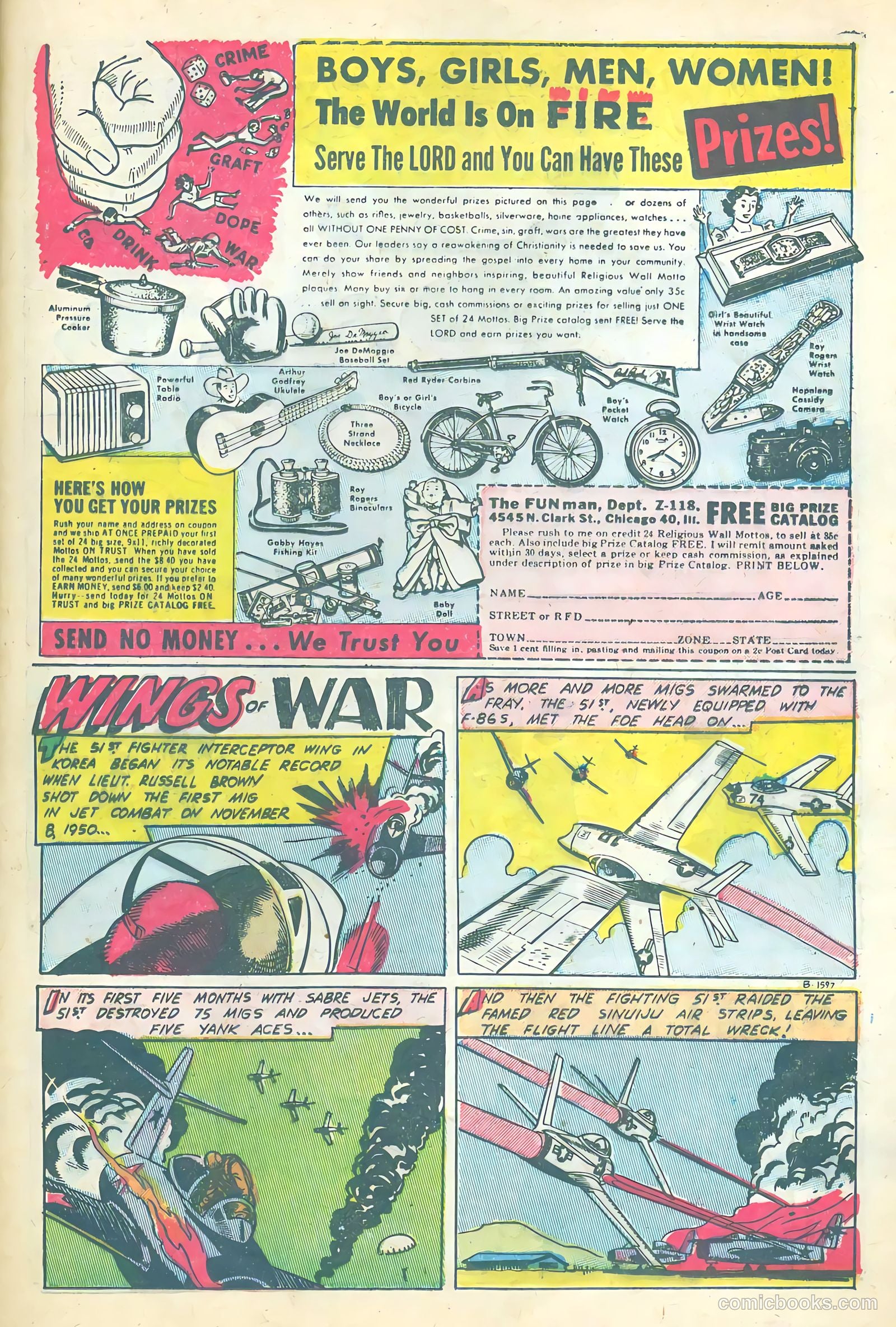 Joe Yank #14 (1954) — page 21 of 36