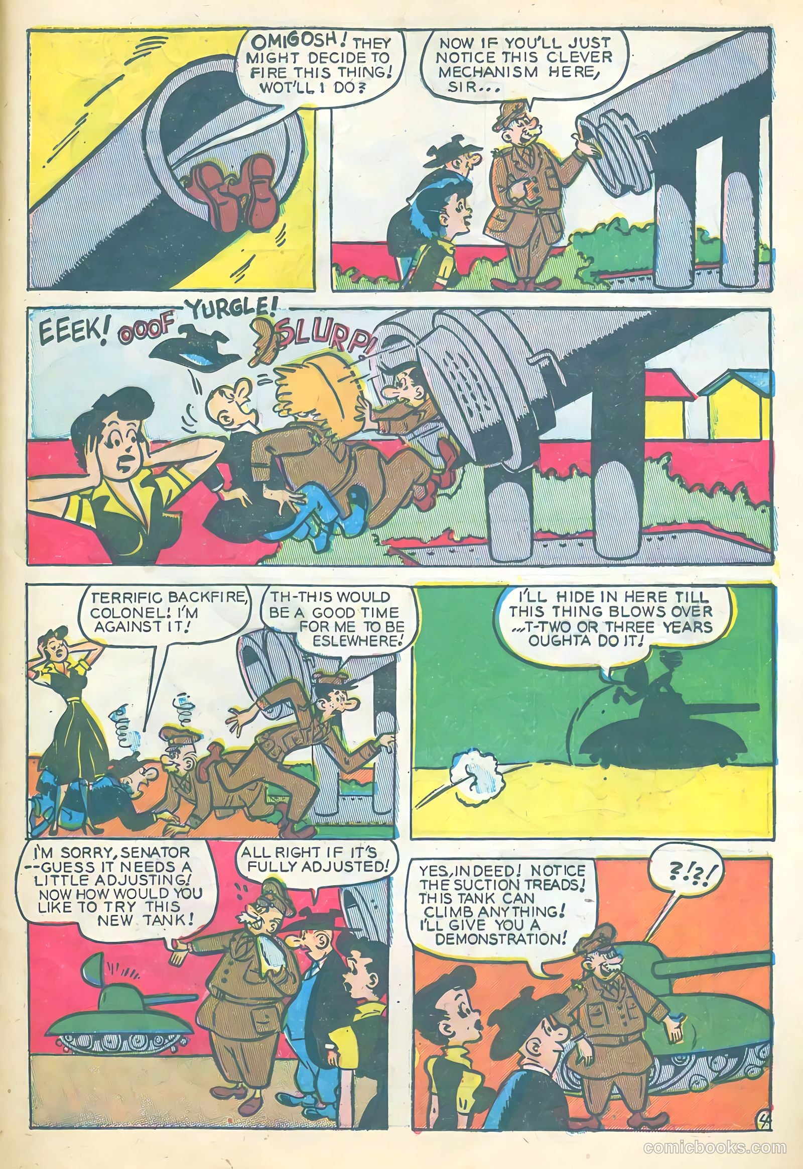 Joe Yank #14 (1954) — page 25 of 36