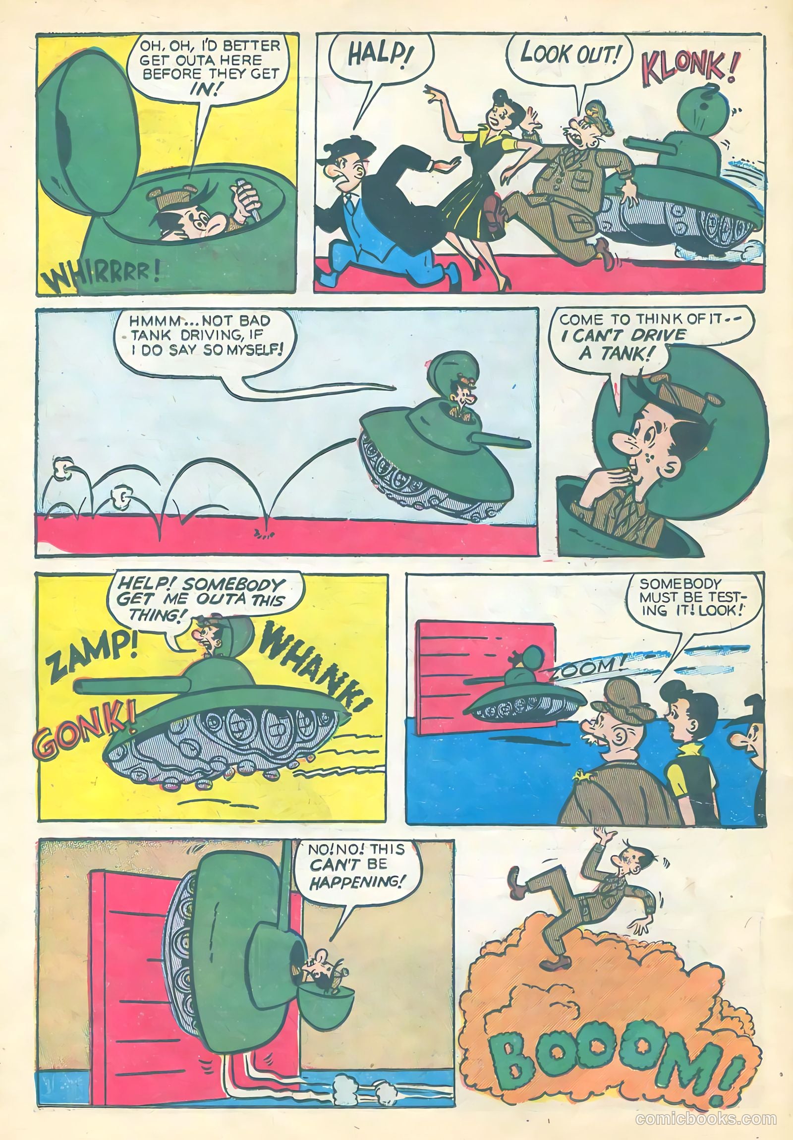 Joe Yank #14 (1954) — page 26 of 36
