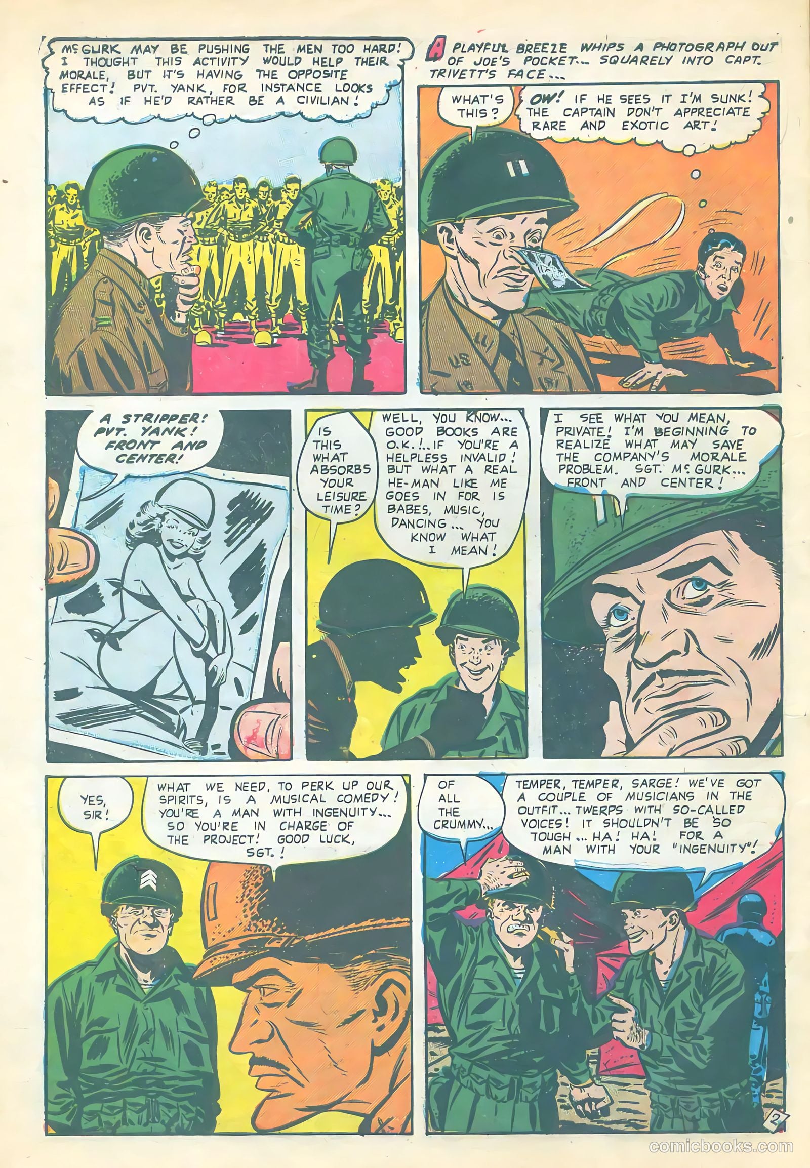 Joe Yank #14 (1954) — page 30 of 36