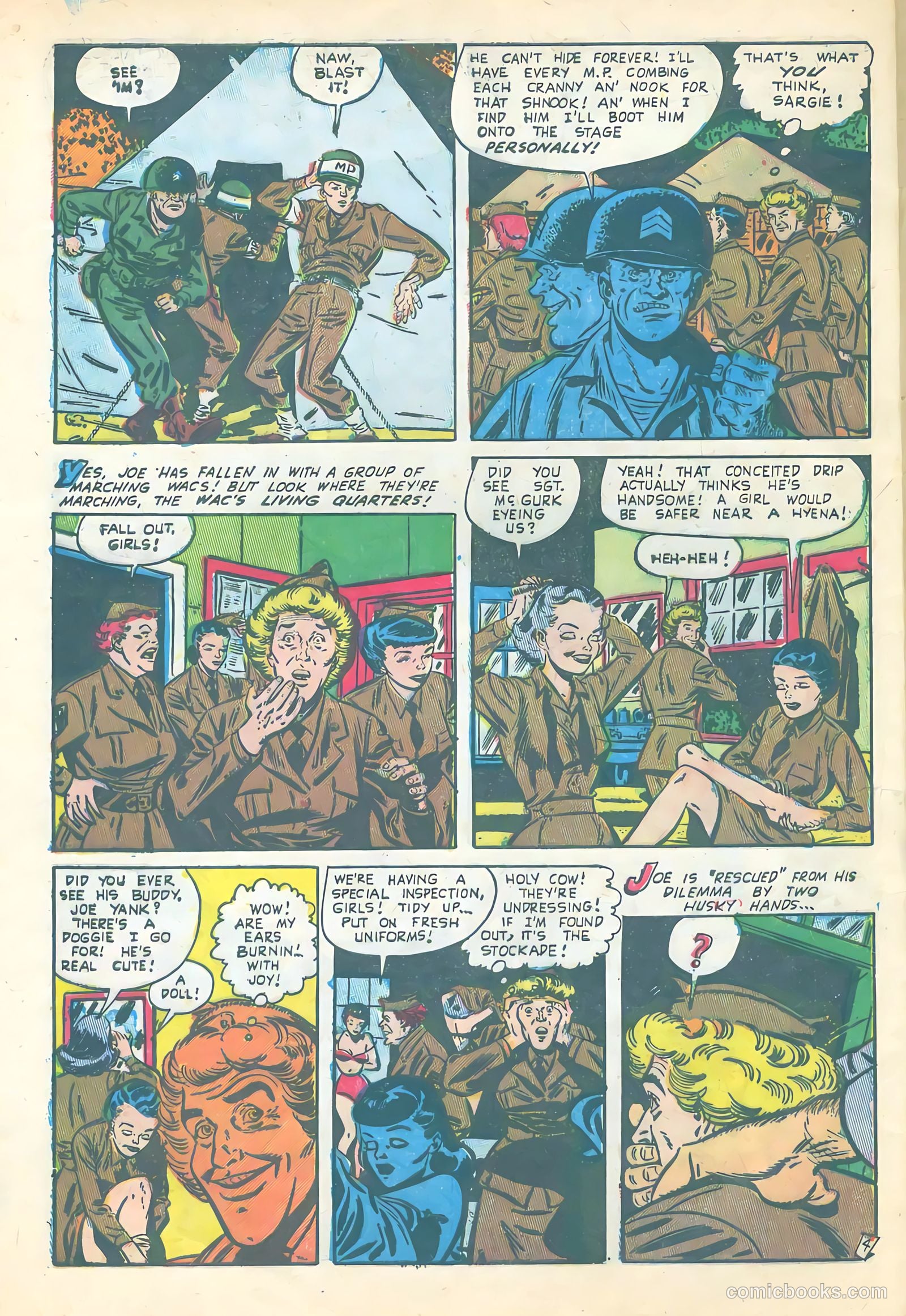 Joe Yank #14 (1954) — page 32 of 36