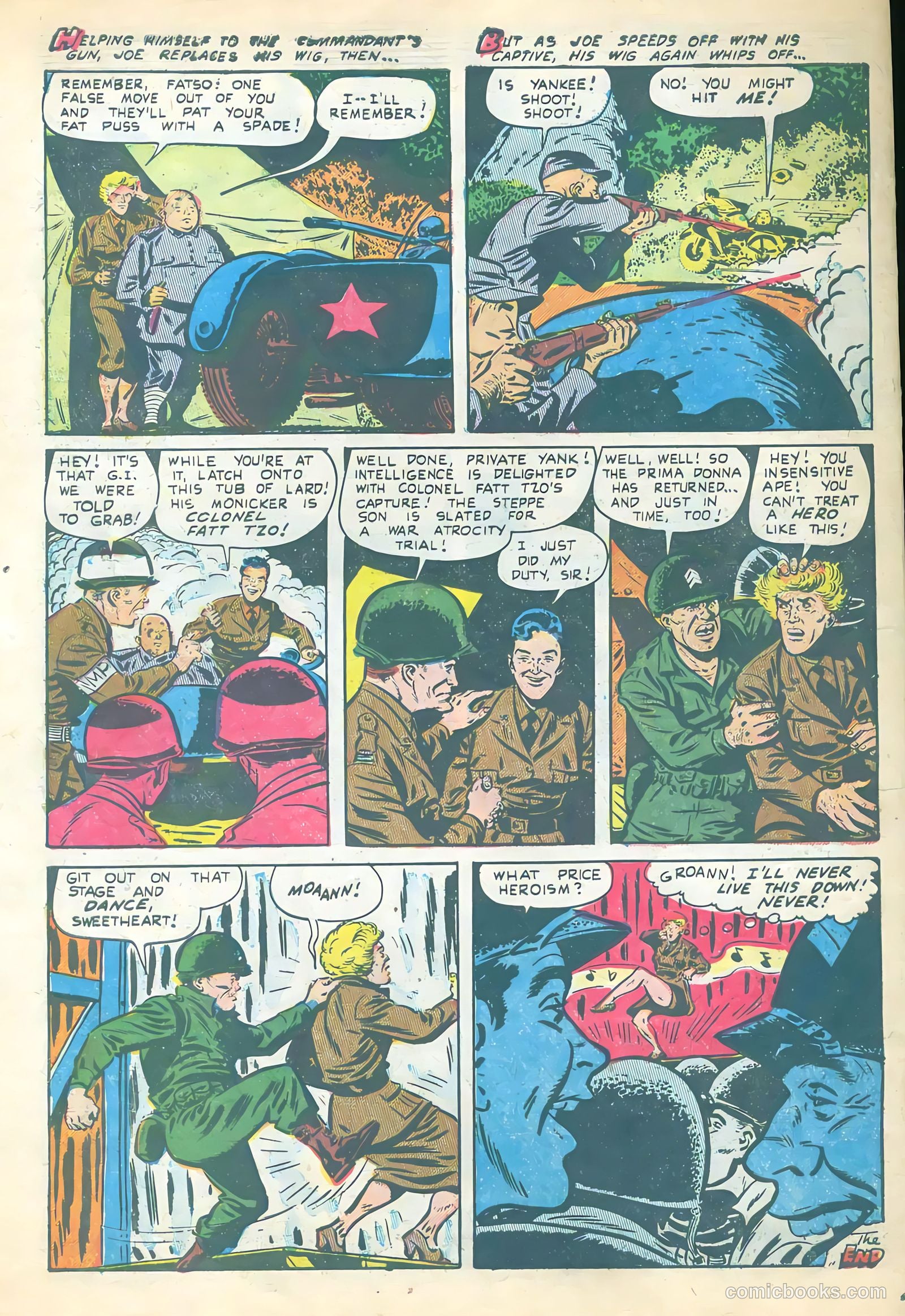 Joe Yank #14 (1954) — page 34 of 36