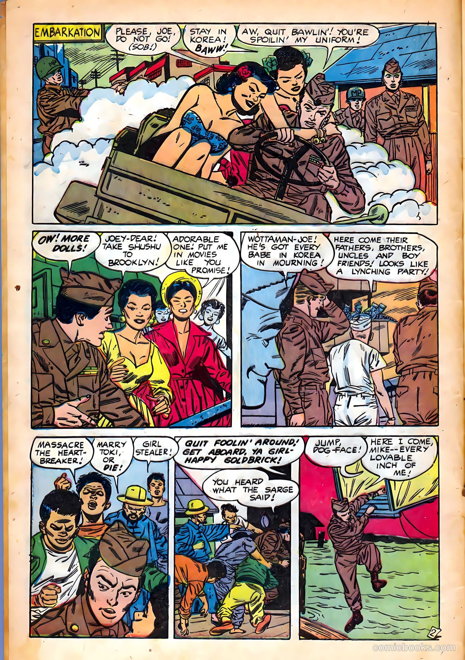 Joe Yank #15 (1954) — page 4 of 36