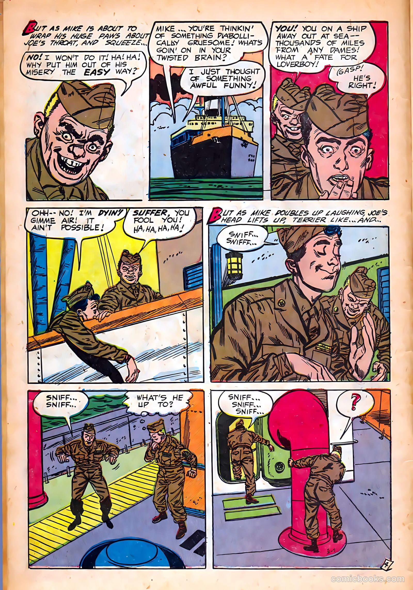 Joe Yank #15 (1954) — page 6 of 36