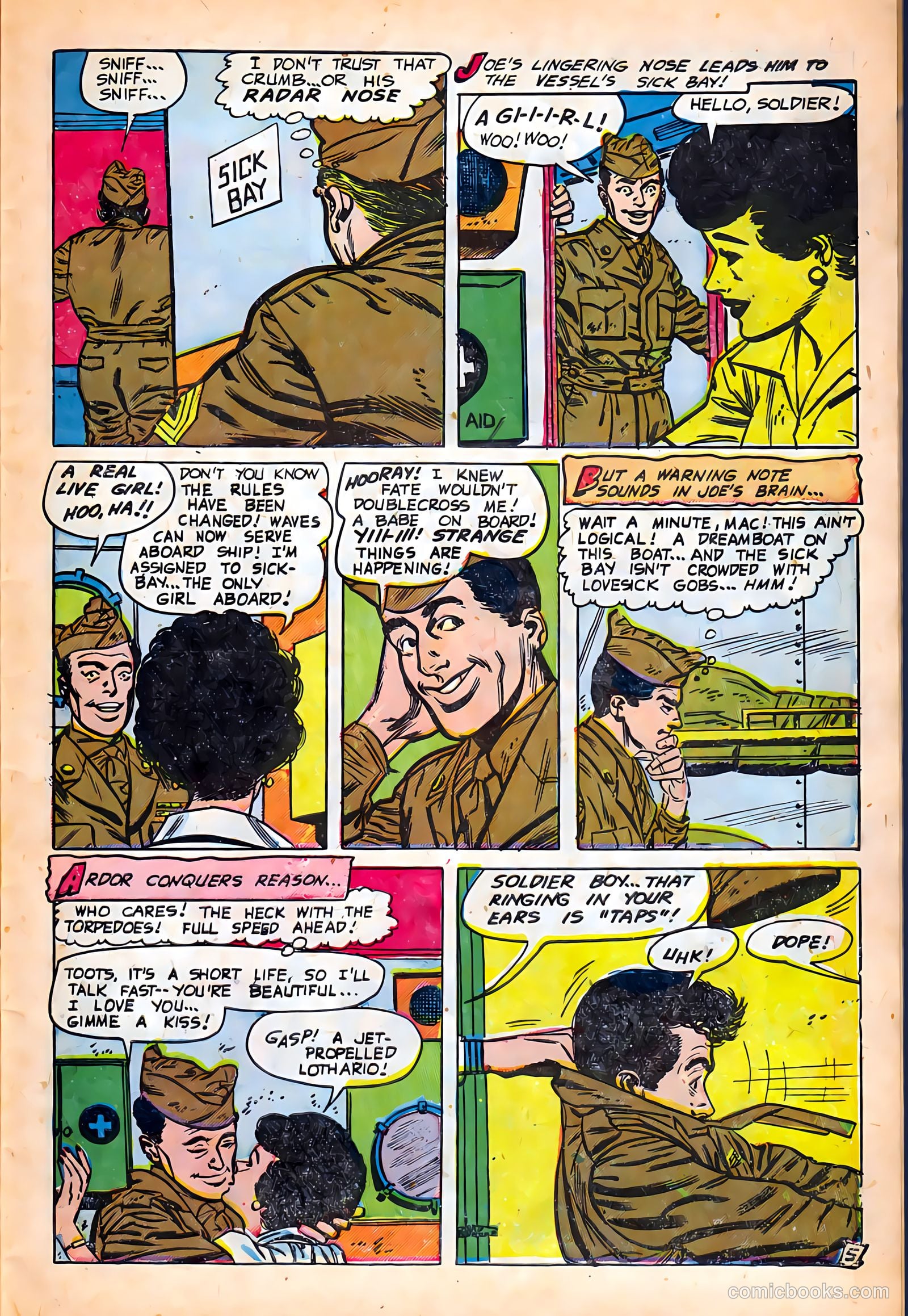 Joe Yank #15 (1954) — page 7 of 36