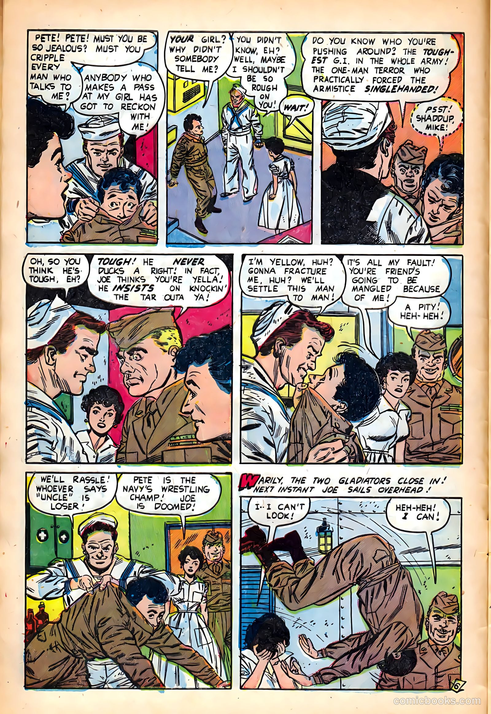 Joe Yank #15 (1954) — page 8 of 36
