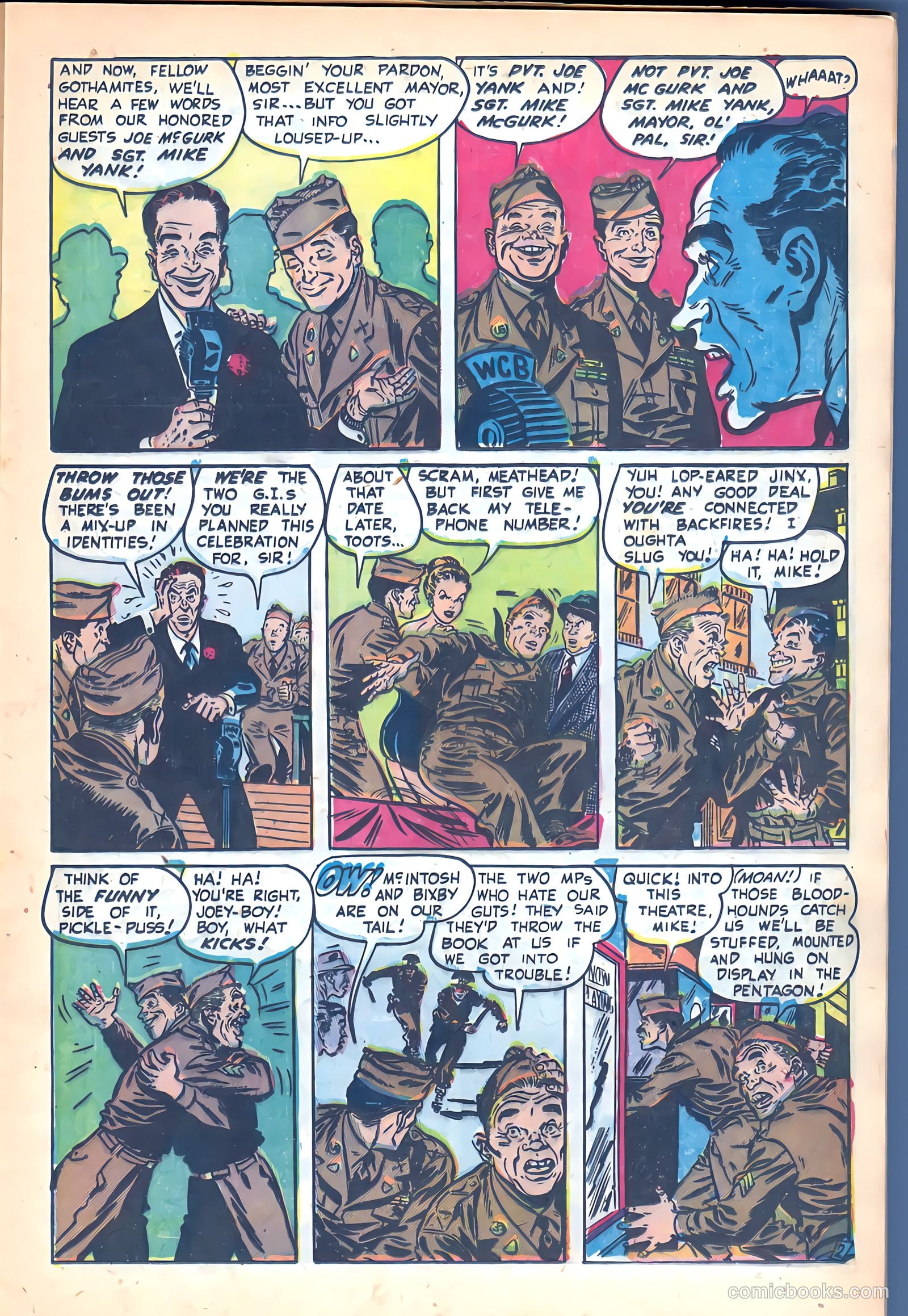 Joe Yank #15 (1954) — page 13 of 36