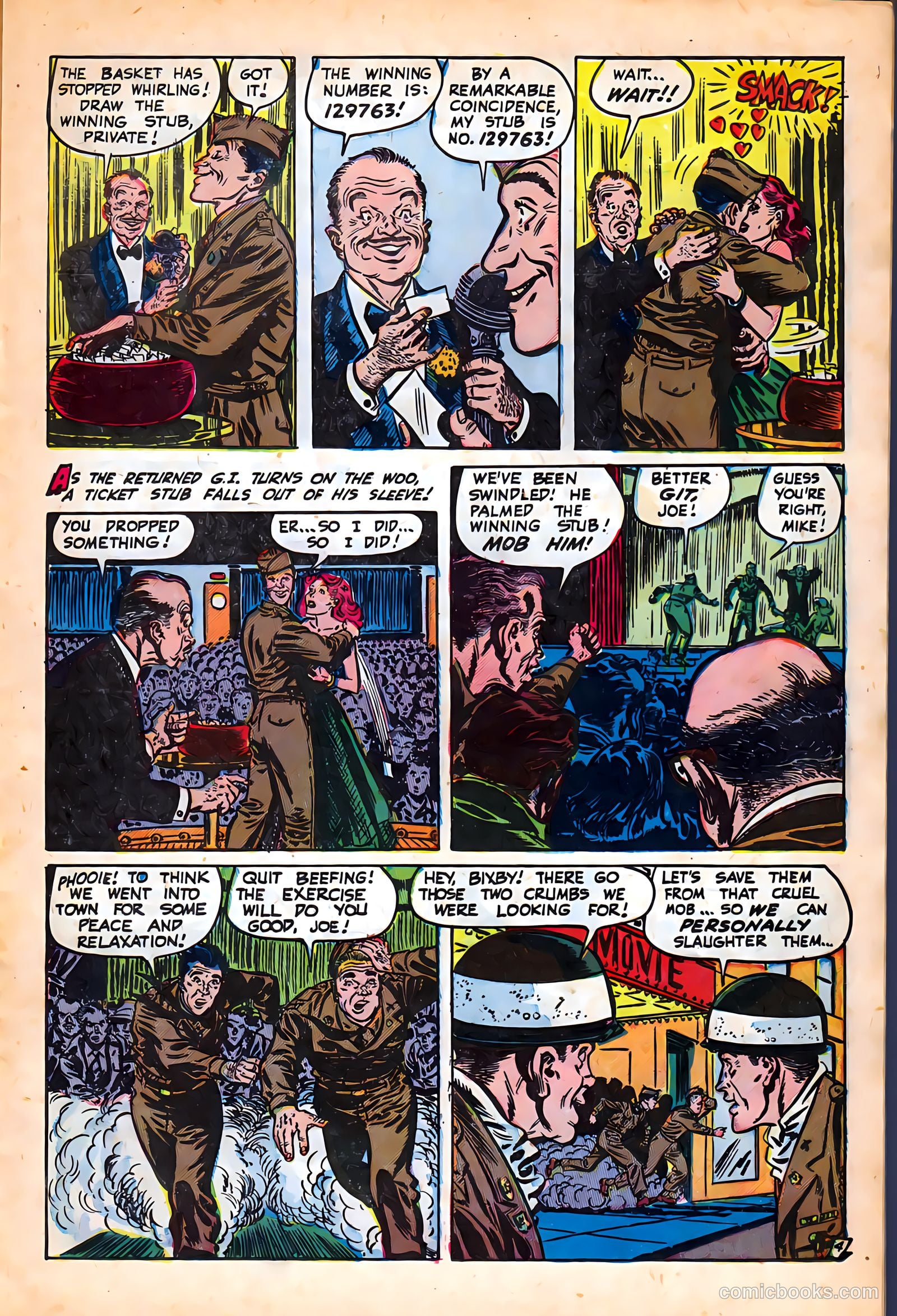 Joe Yank #15 (1954) — page 15 of 36
