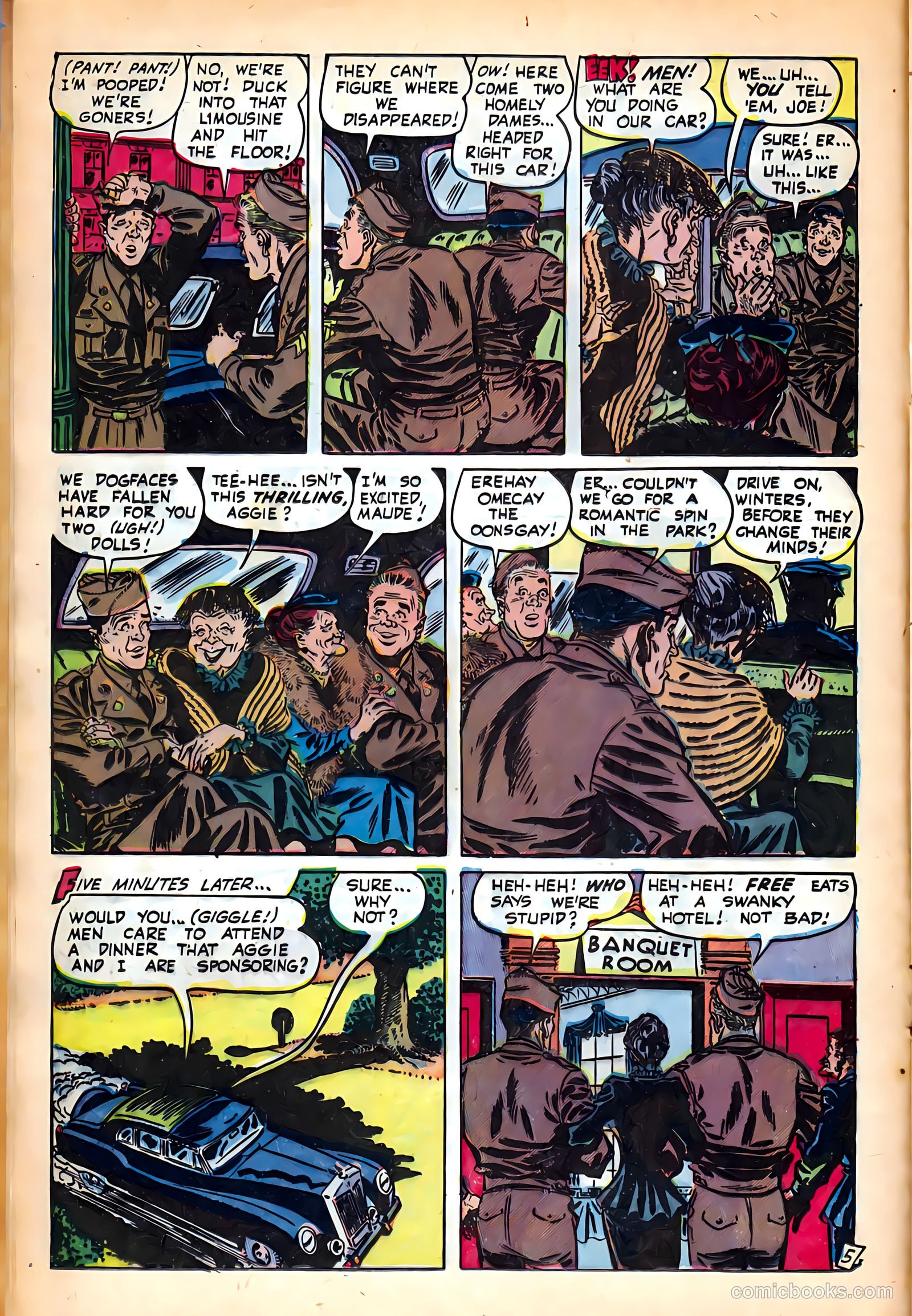 Joe Yank #15 (1954) — page 16 of 36