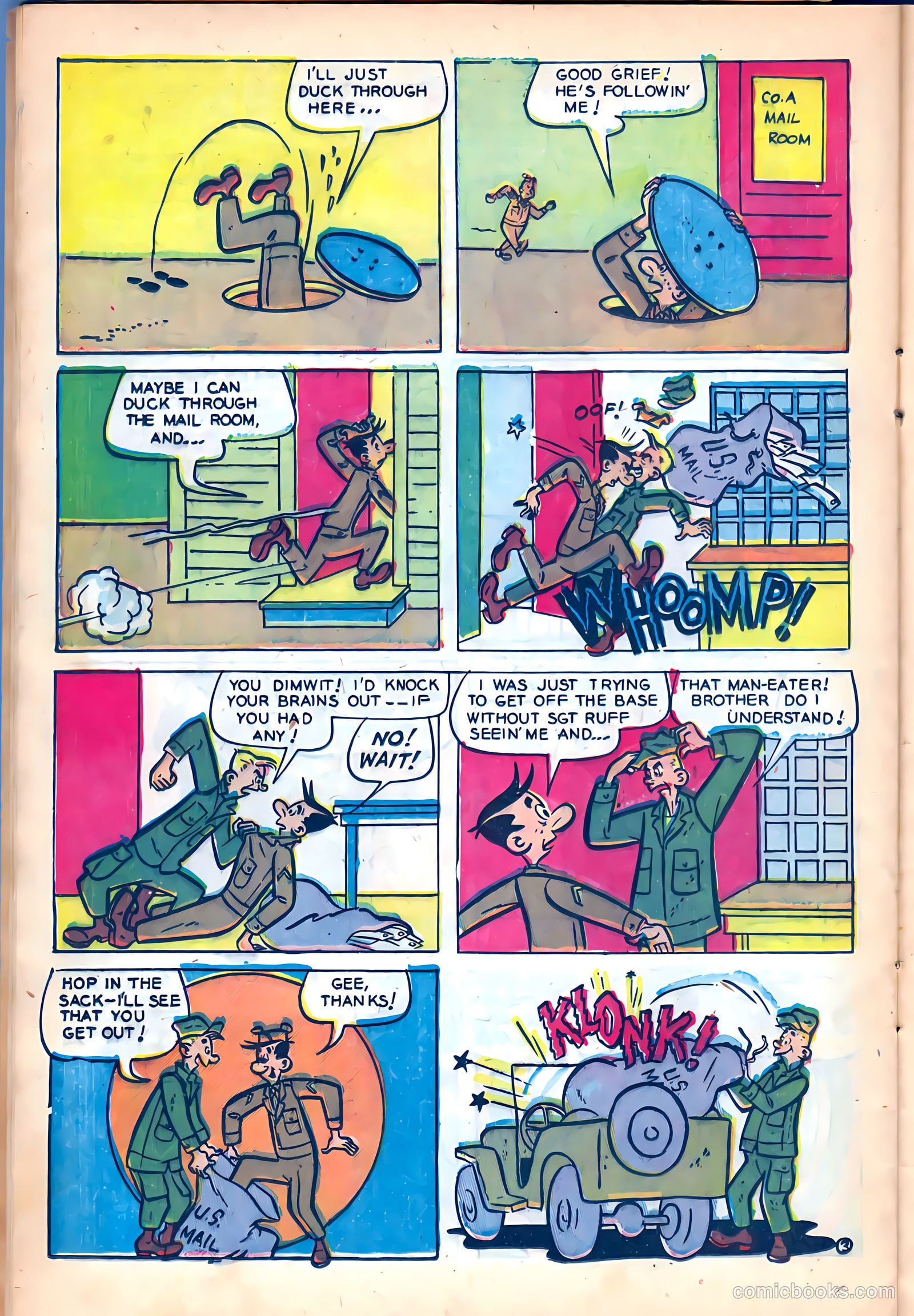 Joe Yank #15 (1954) — page 24 of 36