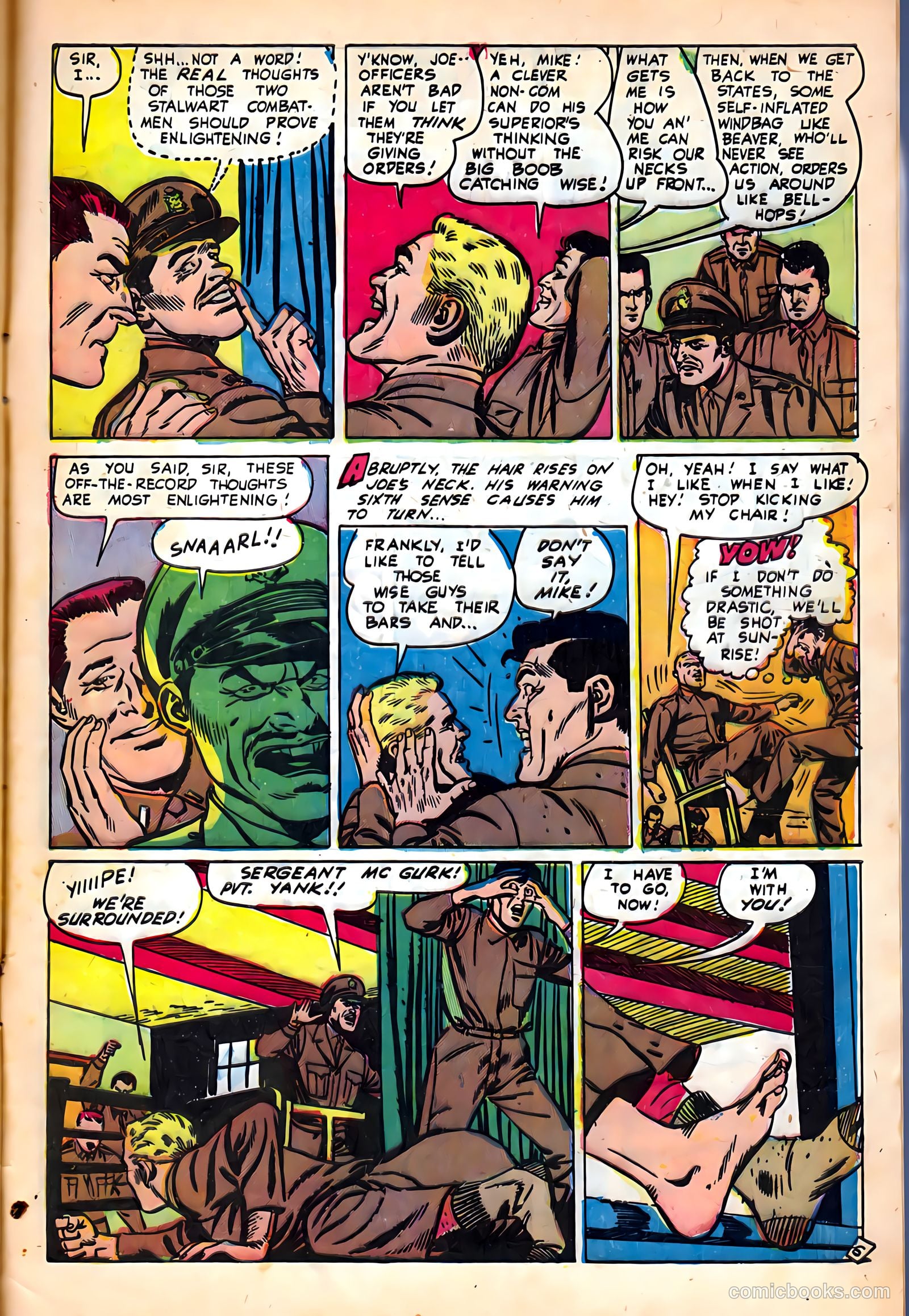 Joe Yank #15 (1954) — page 33 of 36