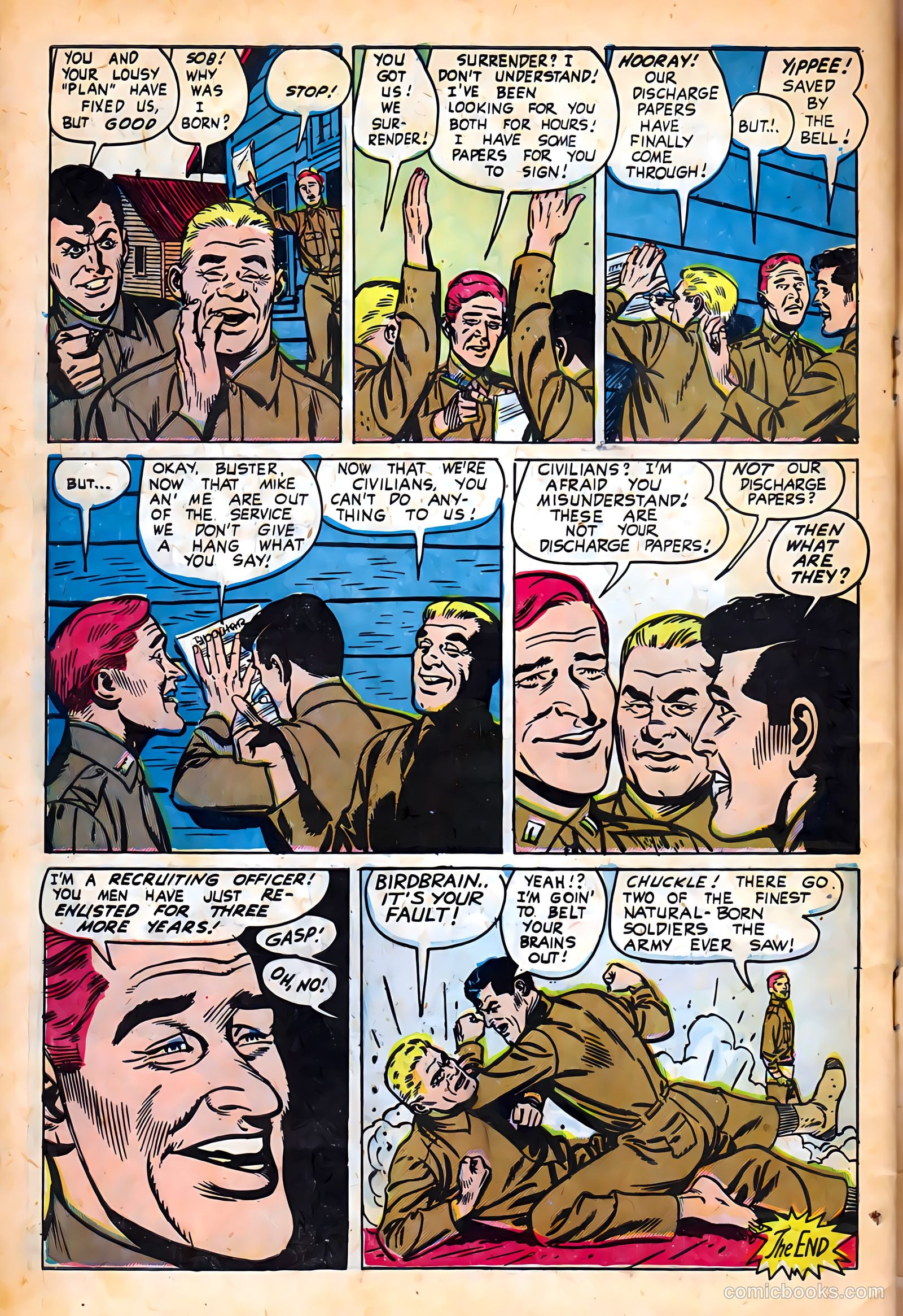 Joe Yank #15 (1954) — page 34 of 36