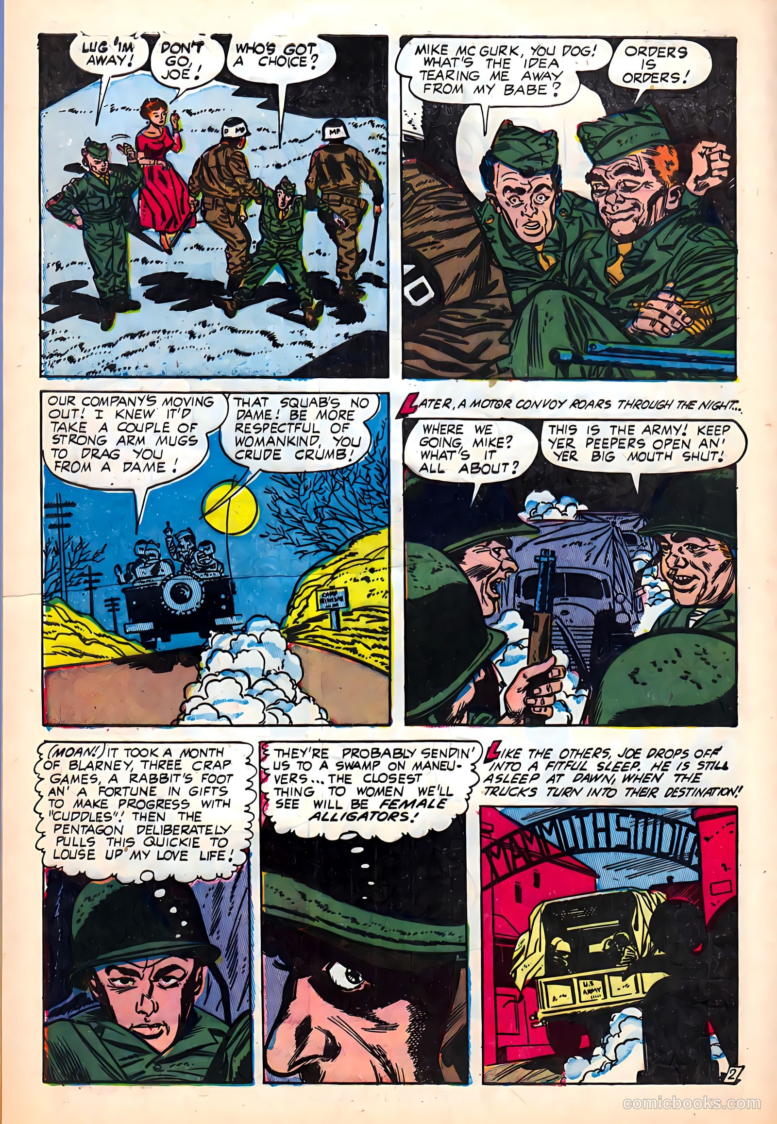 Joe Yank #16 (1954) — page 4 of 36