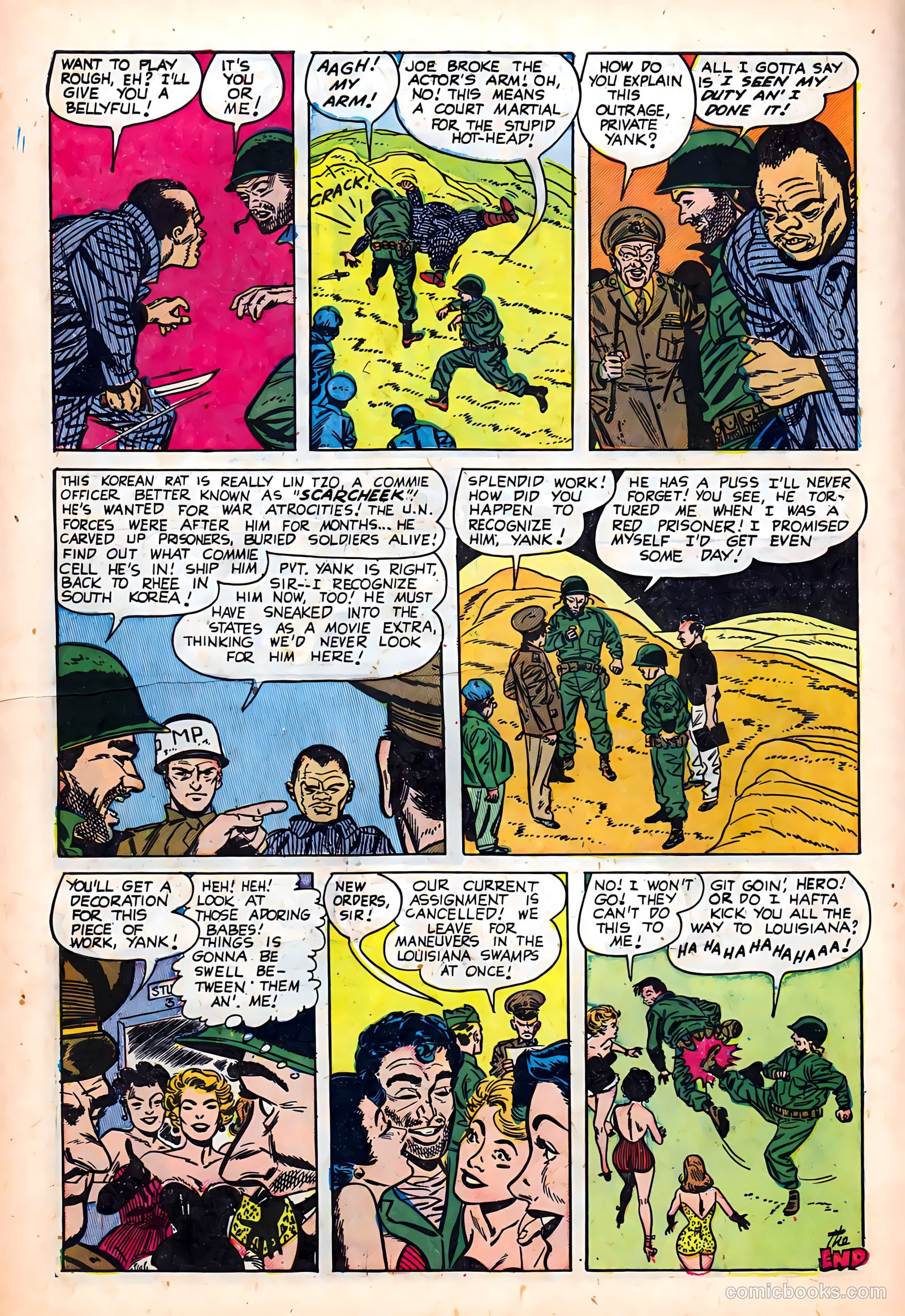 Joe Yank #16 (1954) — page 10 of 36