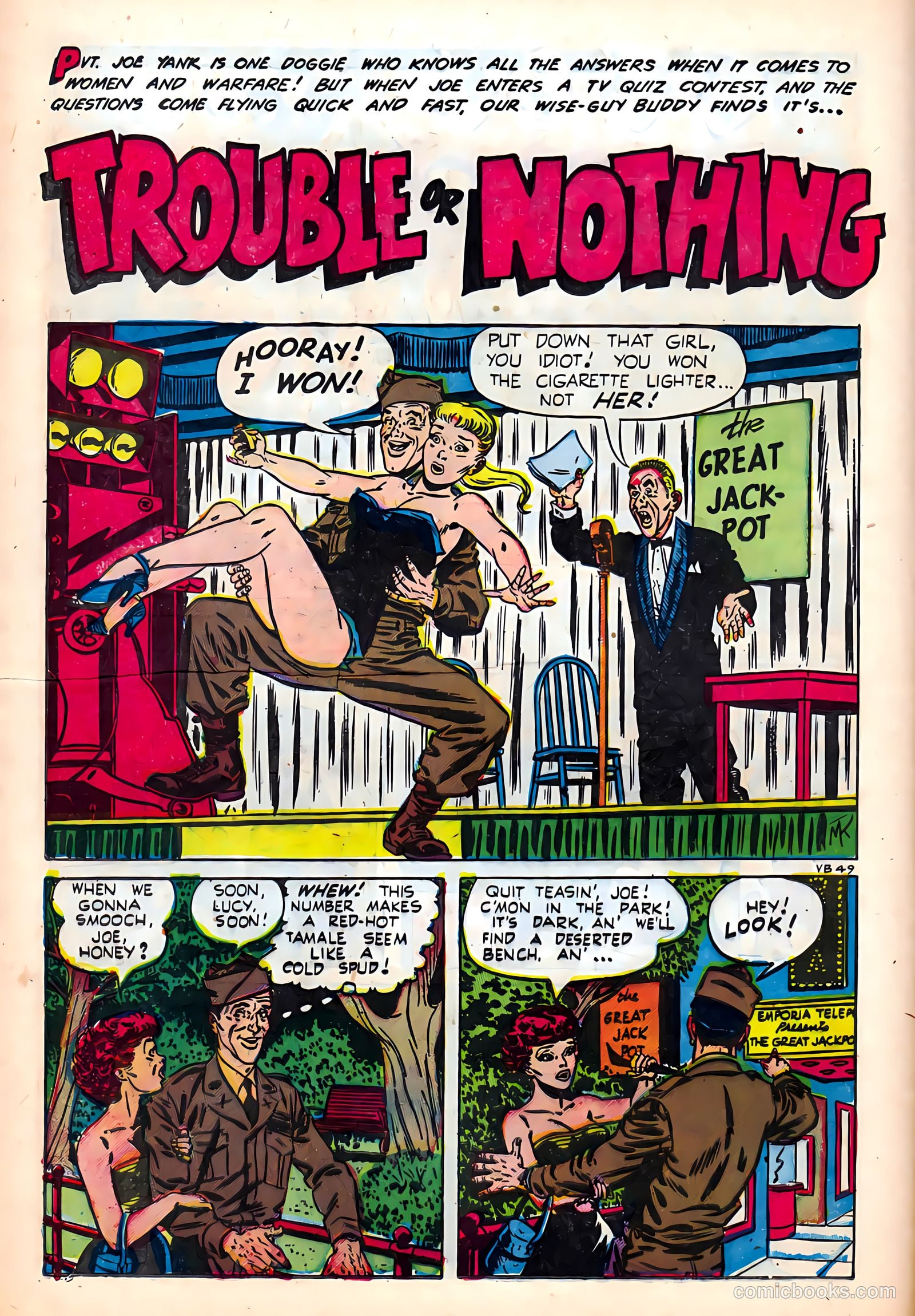 Joe Yank #16 (1954) — page 12 of 36