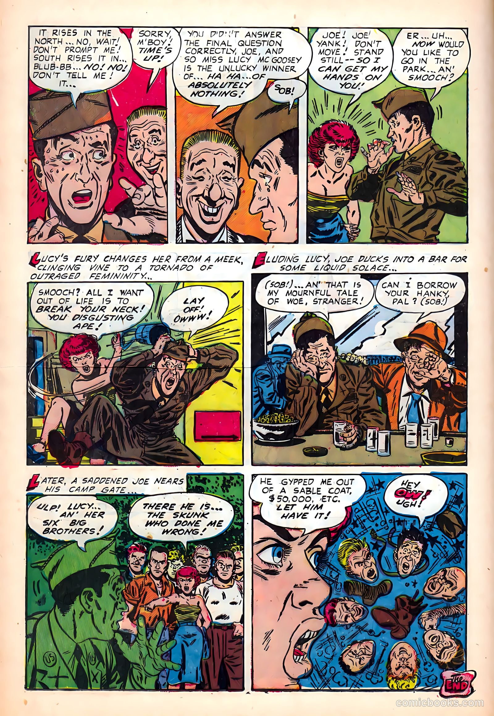 Joe Yank #16 (1954) — page 16 of 36