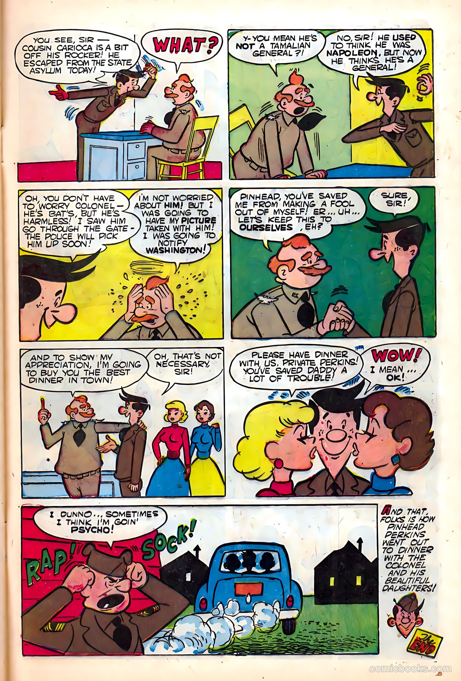 Joe Yank #16 (1954) — page 25 of 36