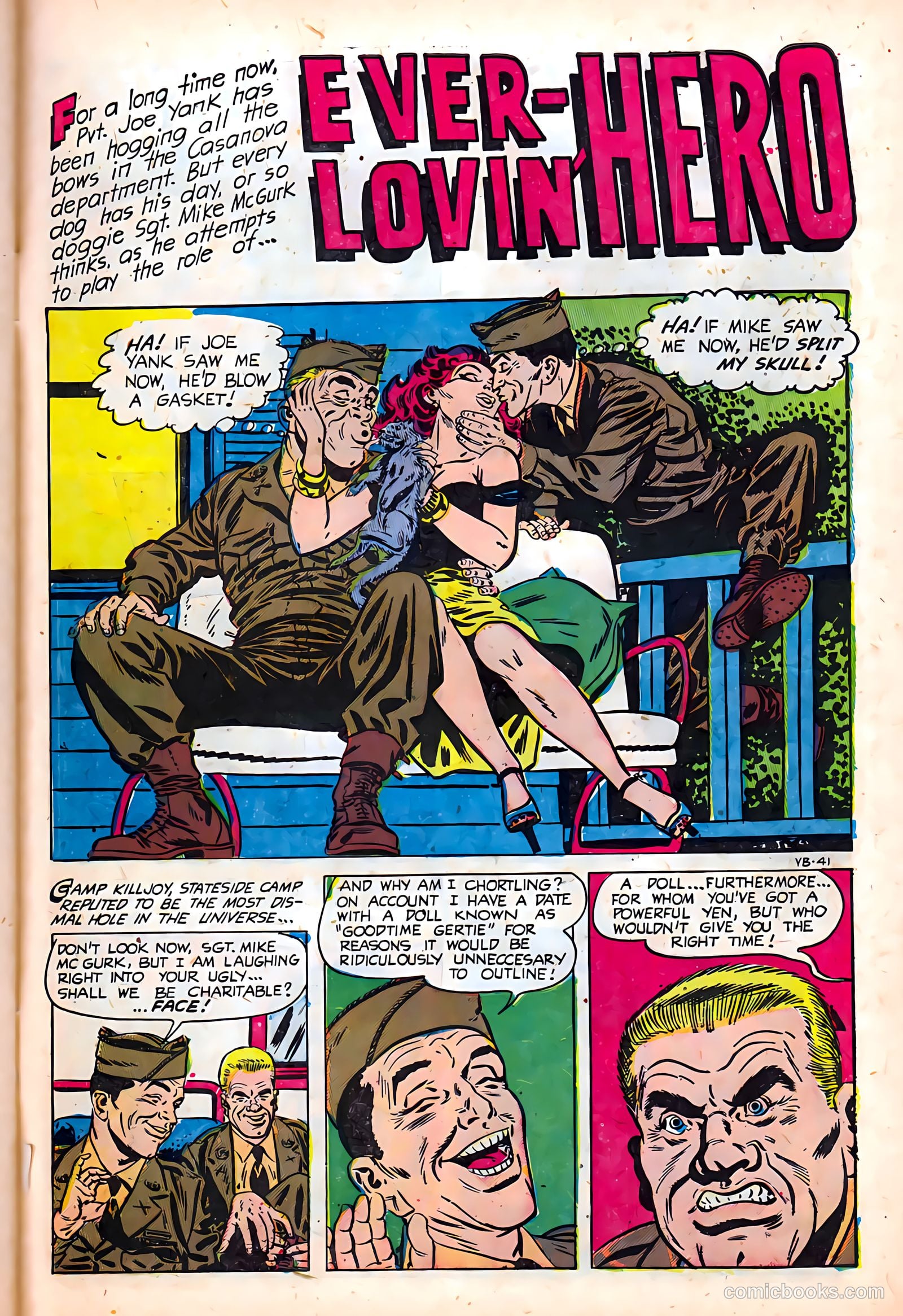 Joe Yank #16 (1954) — page 27 of 36