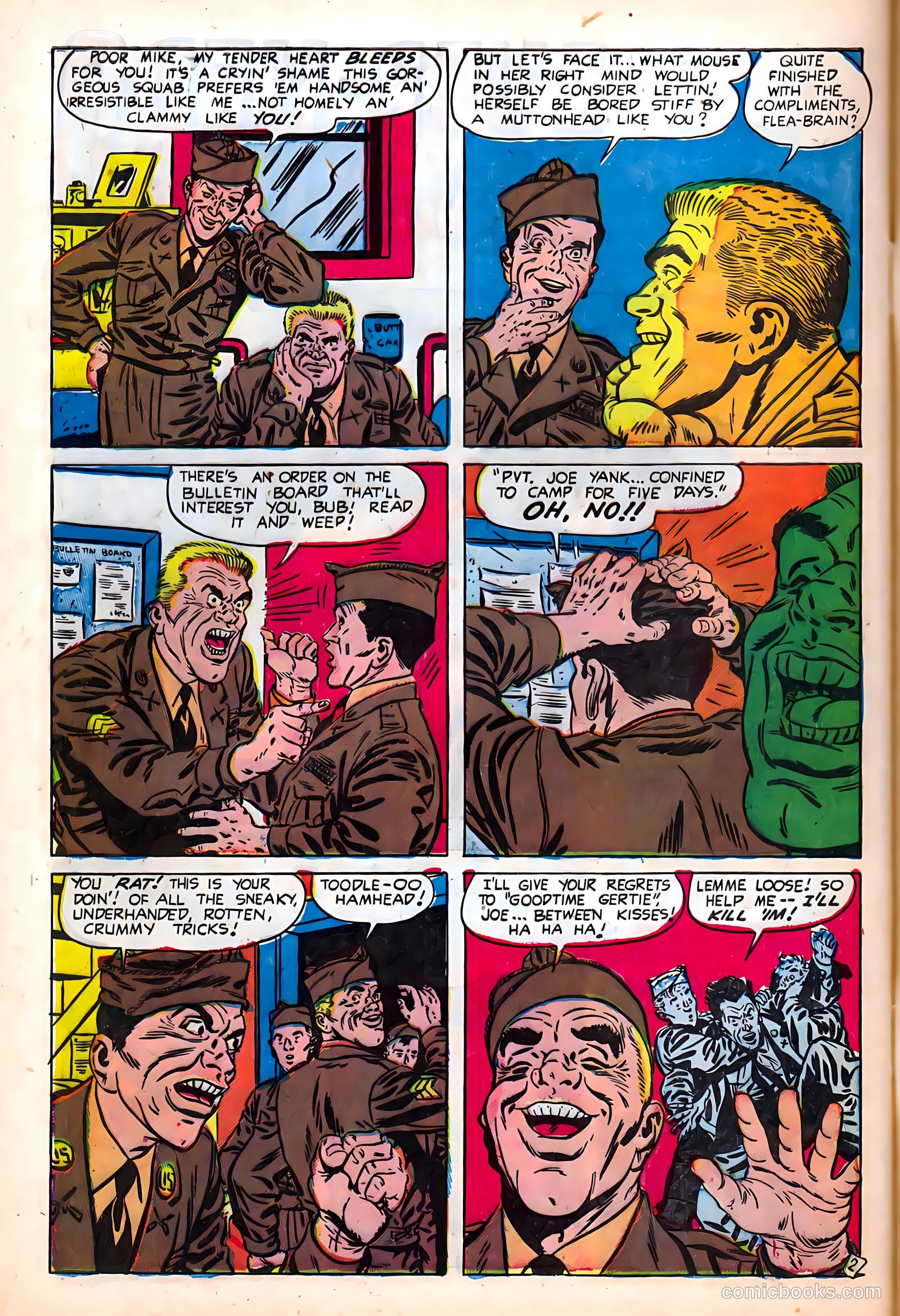 Joe Yank #16 (1954) — page 28 of 36